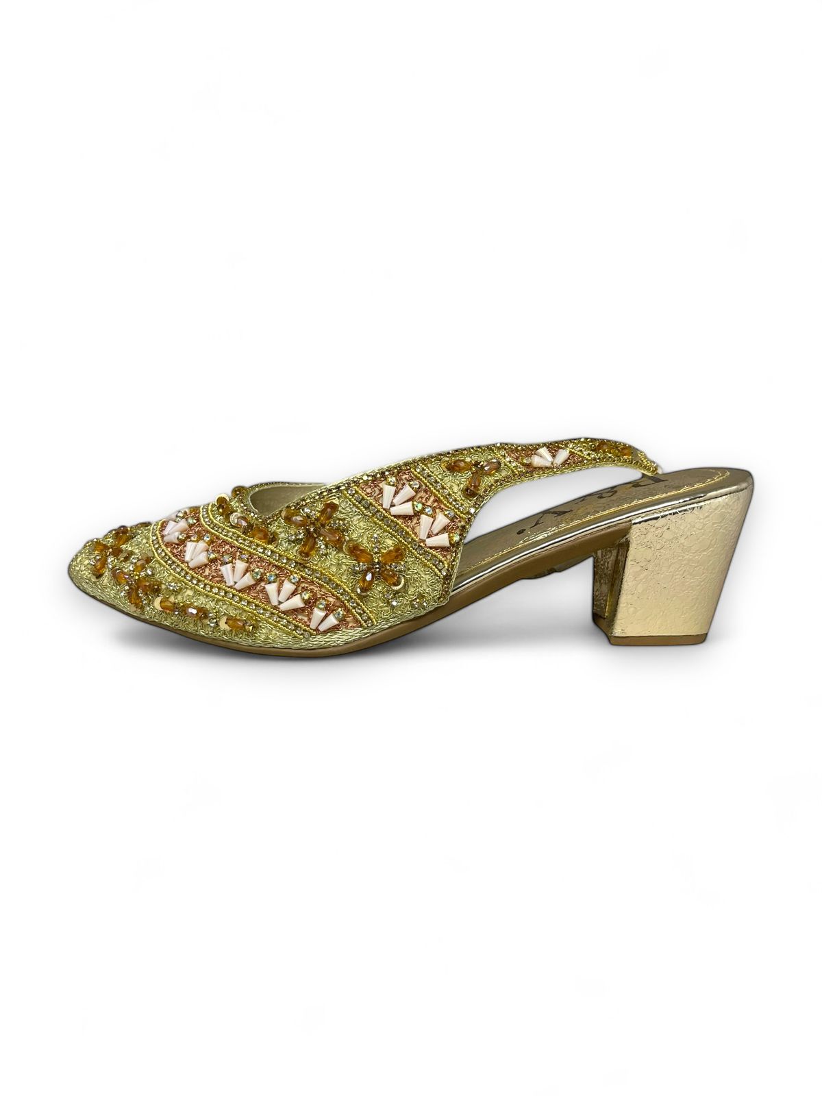 Mule 9578 Dourado Salto Médio