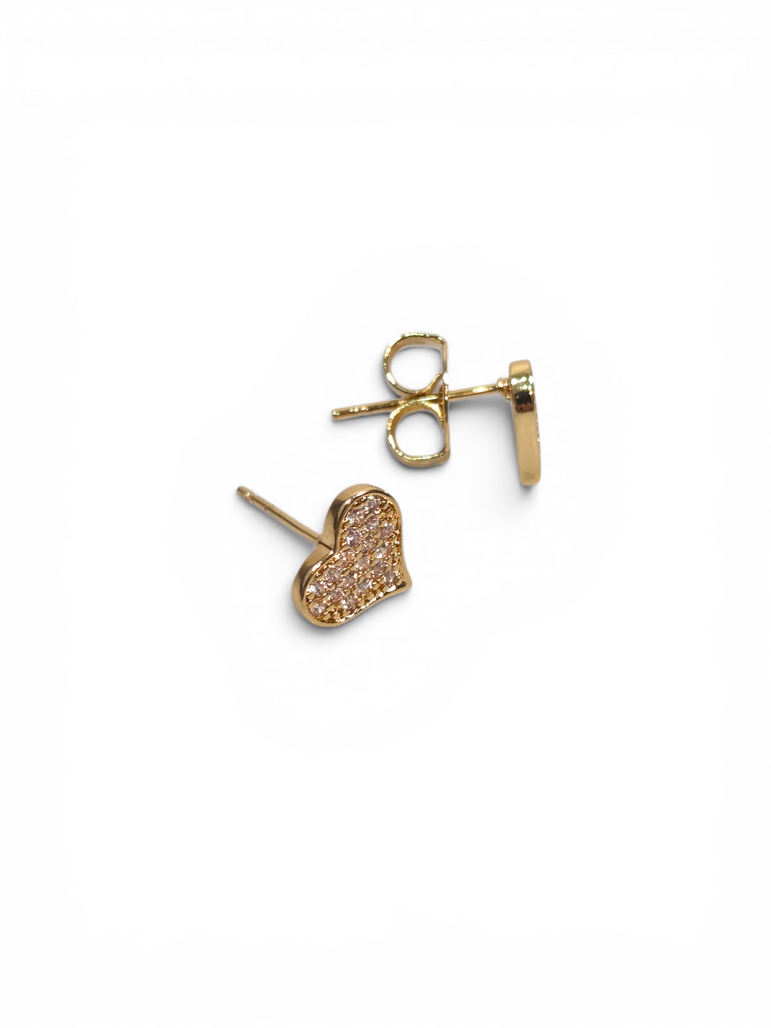 Brinco Cristal Zirconia Dourado 2001