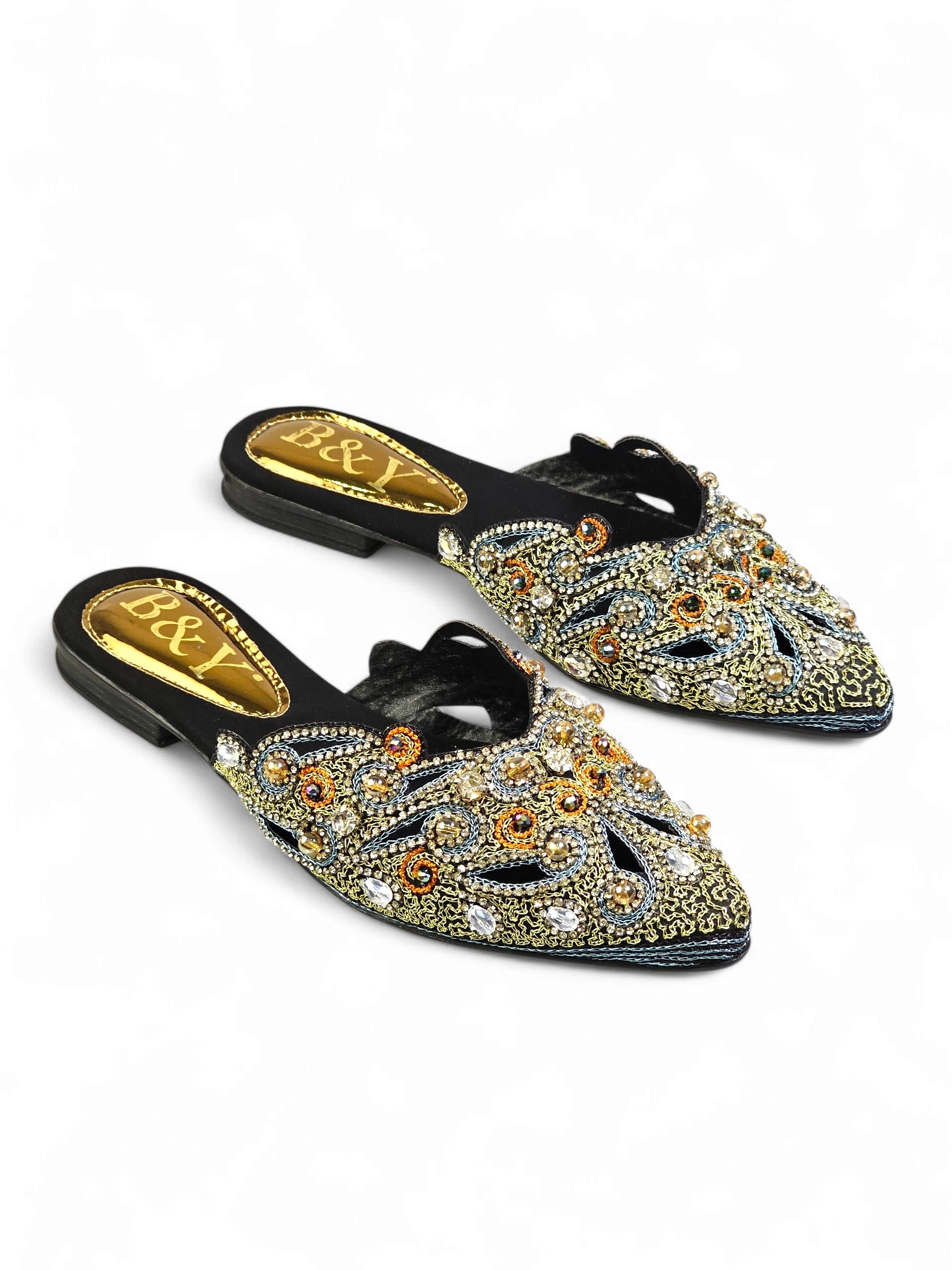 Mule 9697 Preto Sem Salto