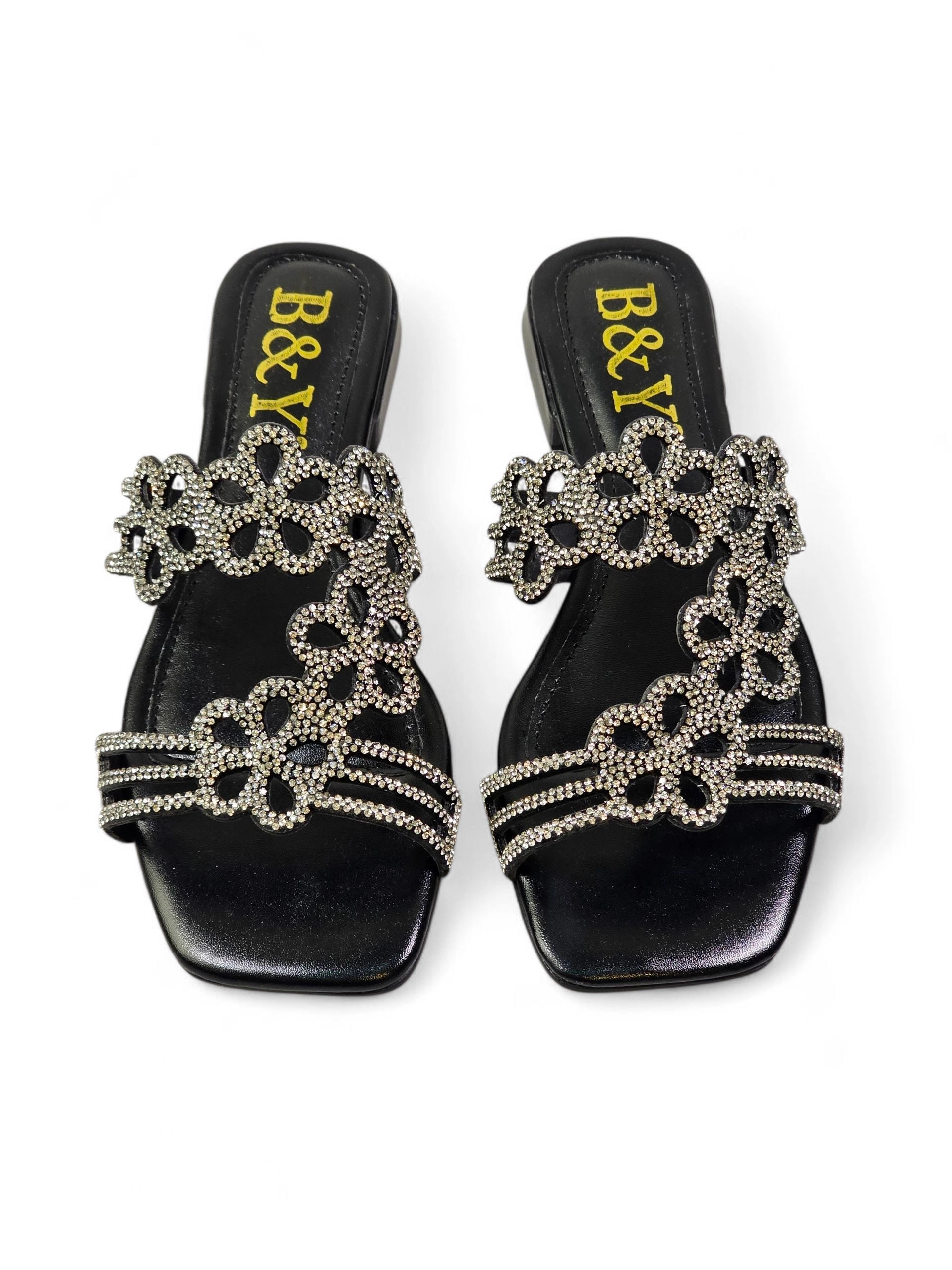 Tamanco 3001 Preto Salto Baixo