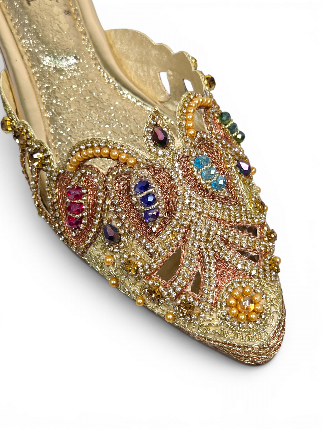 Mule 9518 Dourado Sem Salto