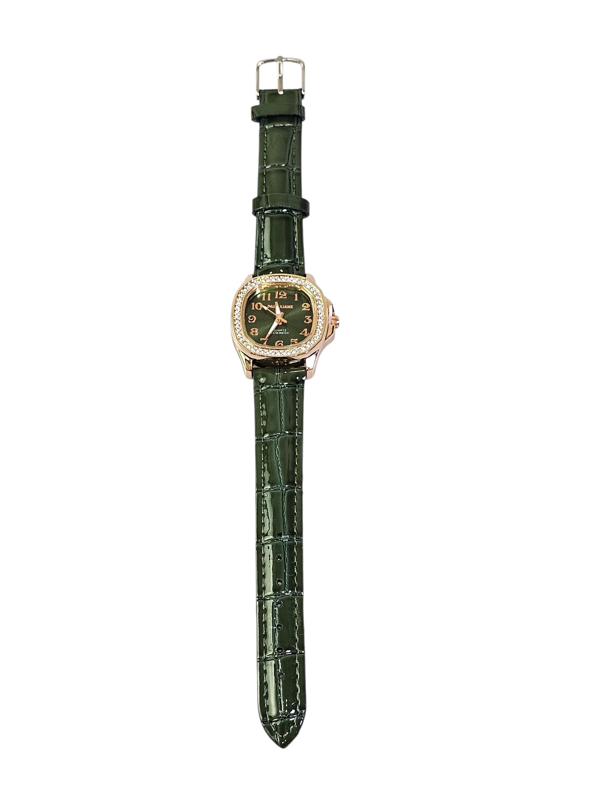 Relógio Prova d’Água com Pulseira Folheada 031