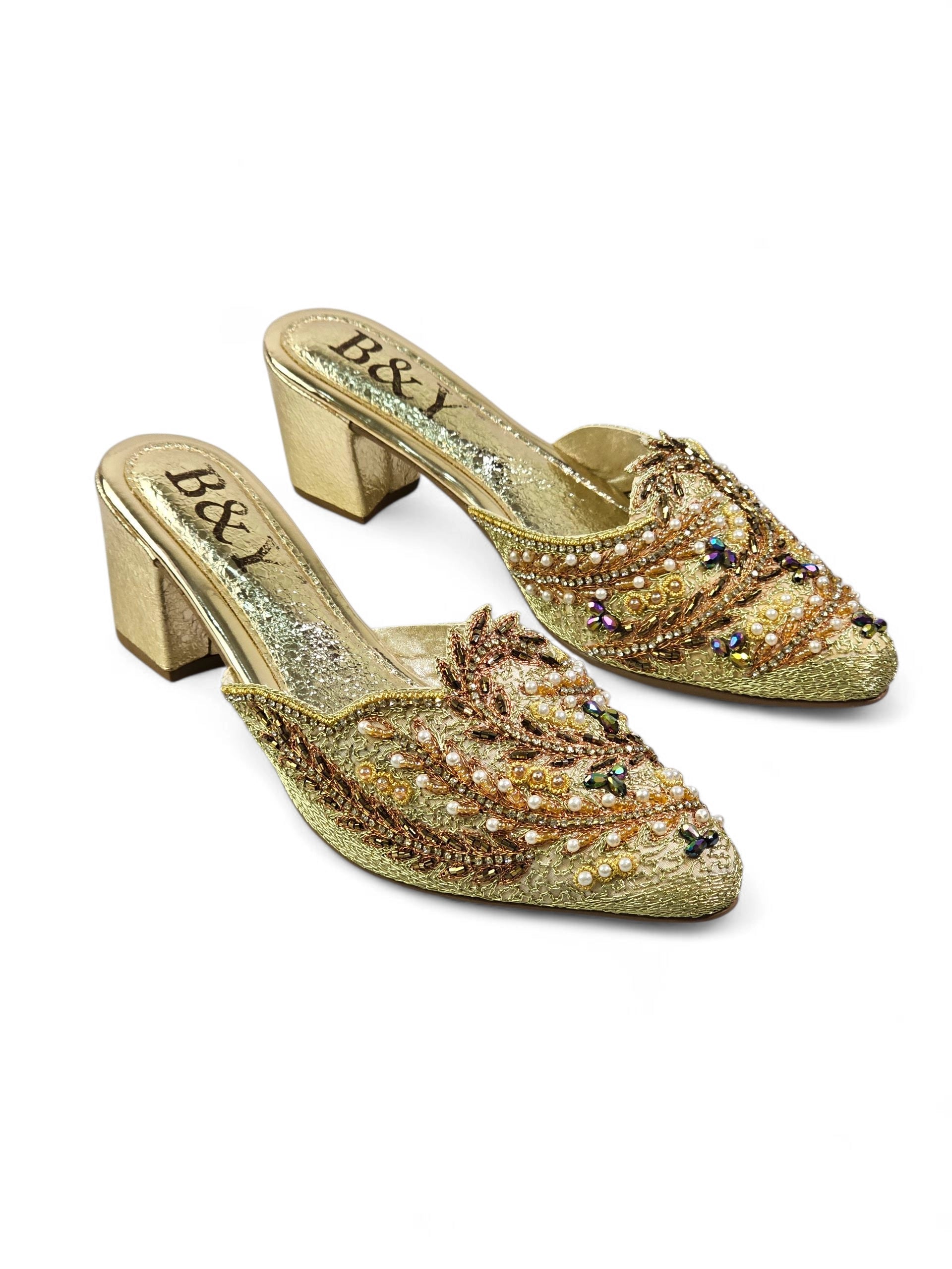 Mule 9437 Dourado Salto Médio