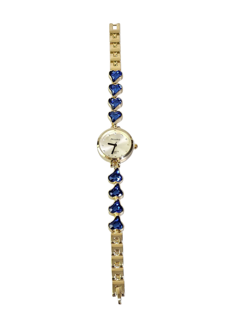 Relógio Prova d’Água com Pulseira Folheada 032