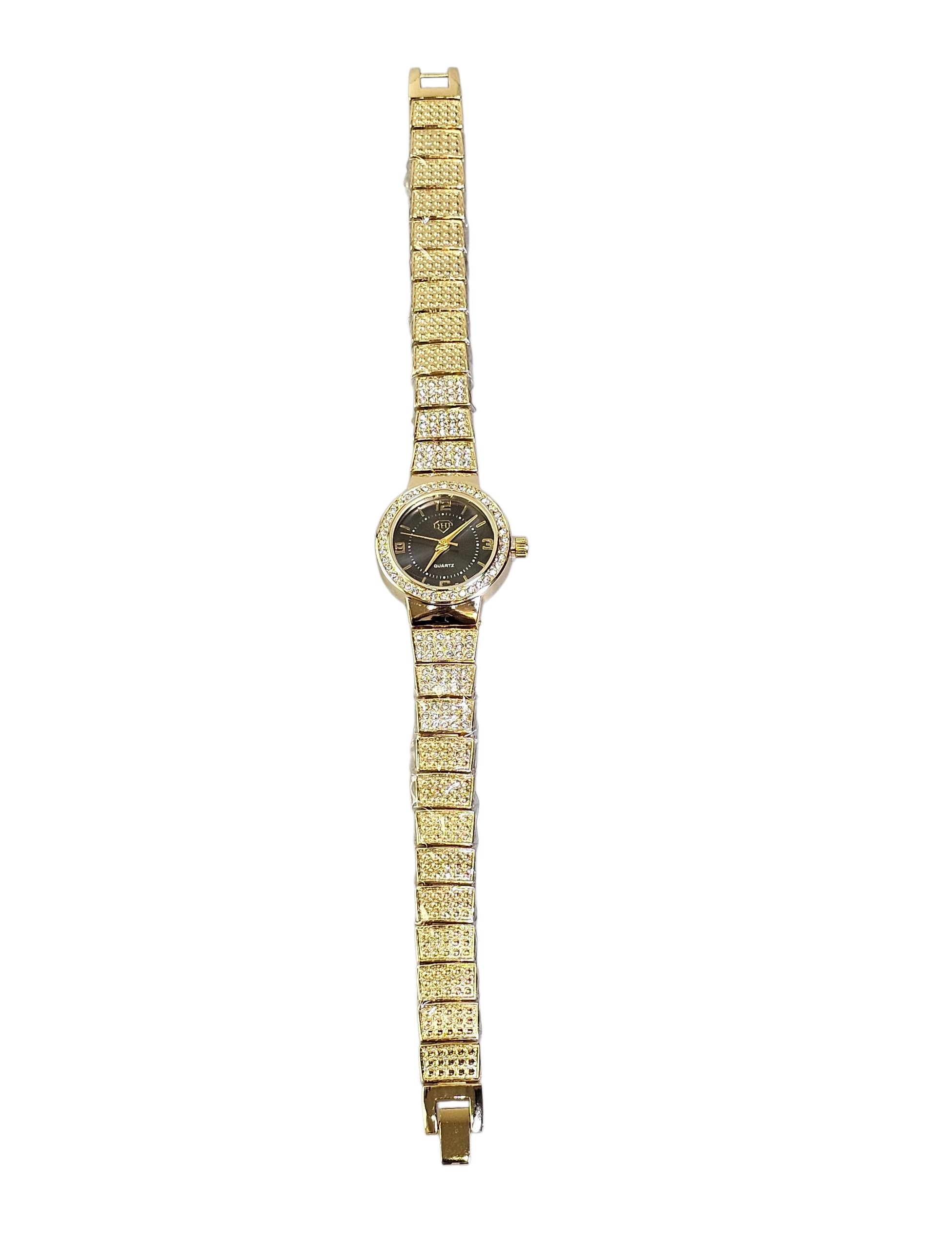 Relógio Prova d’Água com Pulseira Folheada 037