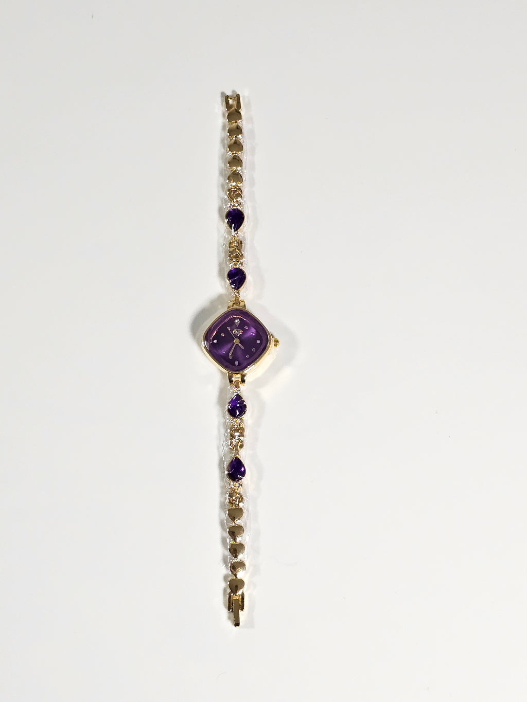Relógio Prova d’Água com Pulseira Folheada 018