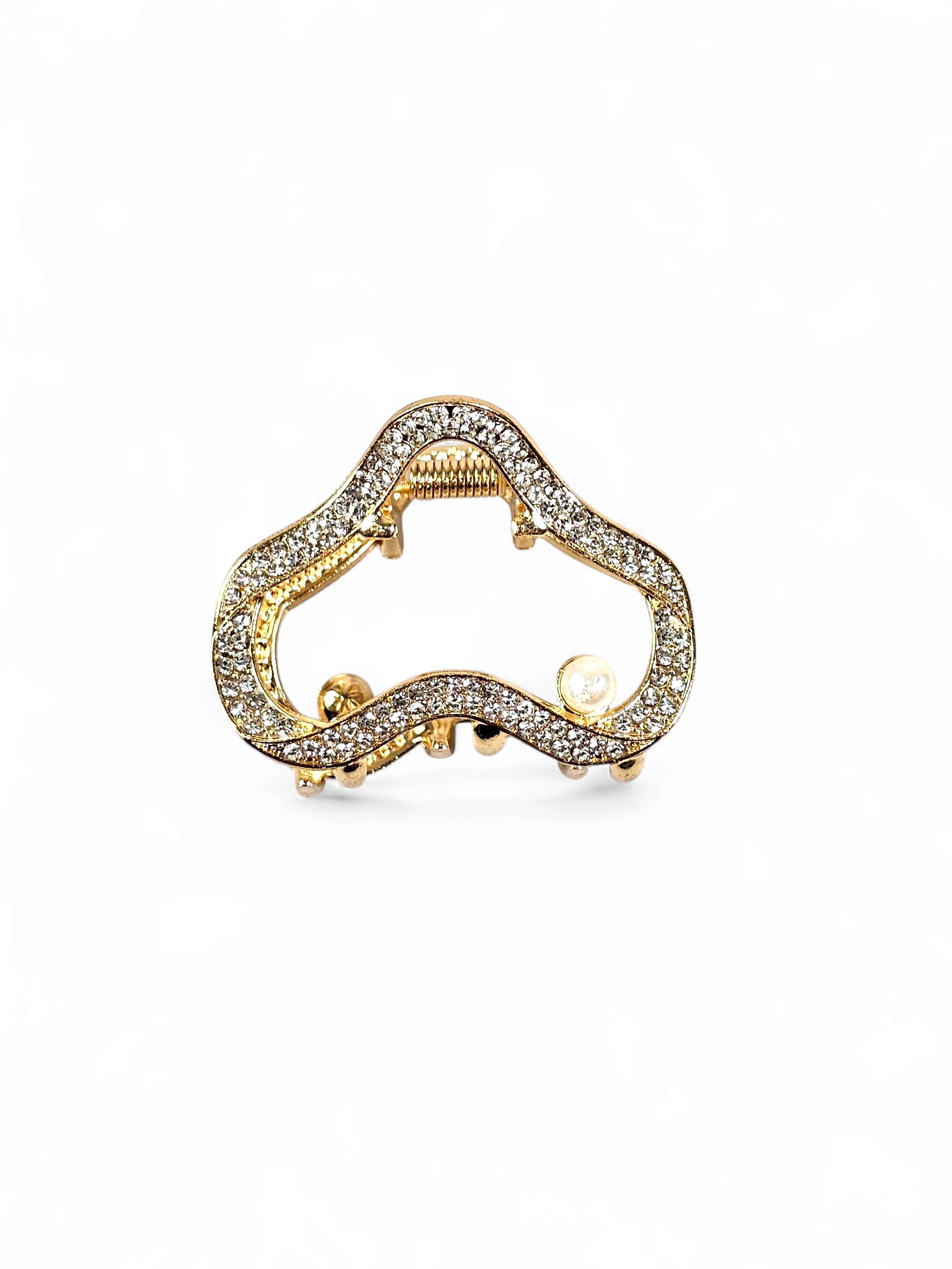 Prendedor de Cabelo Cristal Média 009