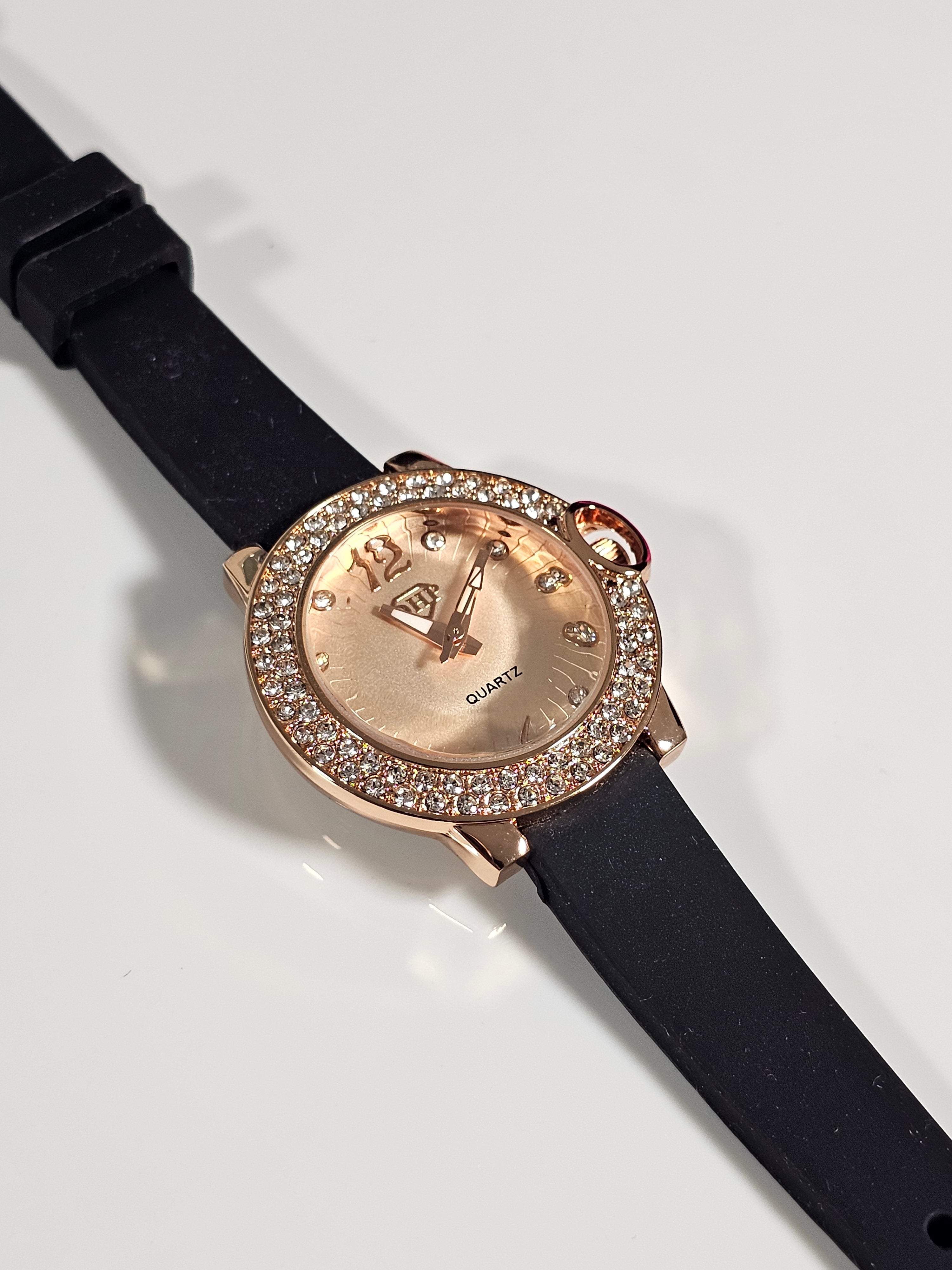 Relógio Prova d’Água com Pulseira Folheada 016