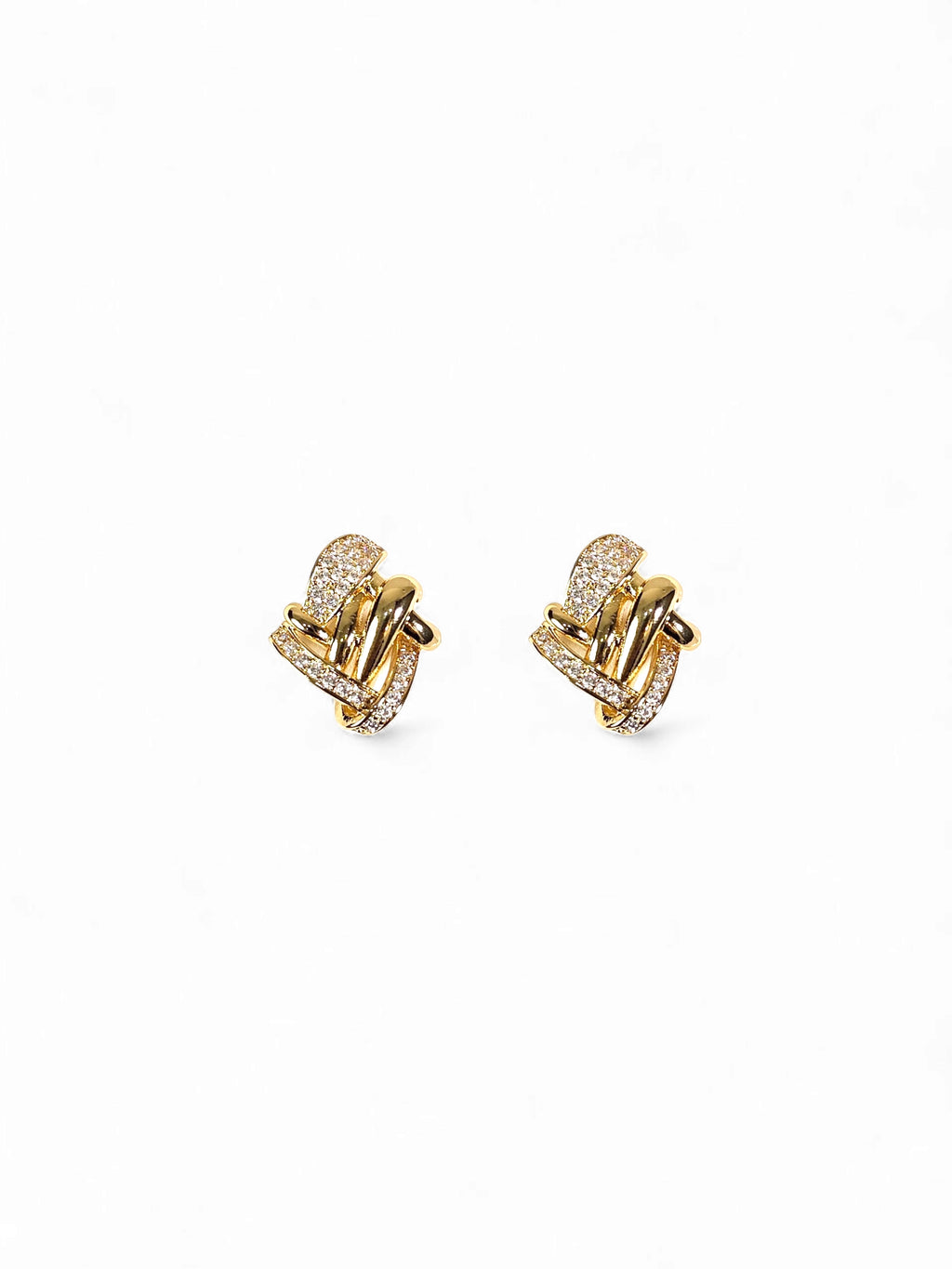 Brinco Zirconia Dourado 022