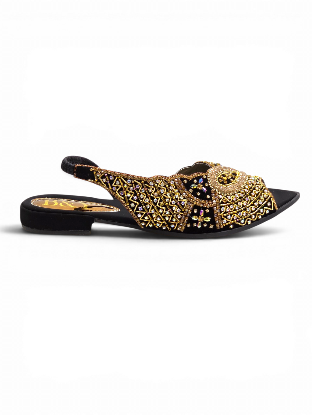 Mule 9785 Preto Salto Baixo
