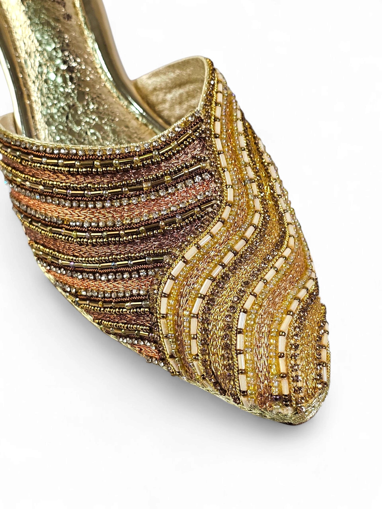 Mule 9563 Dourado Salto Médio