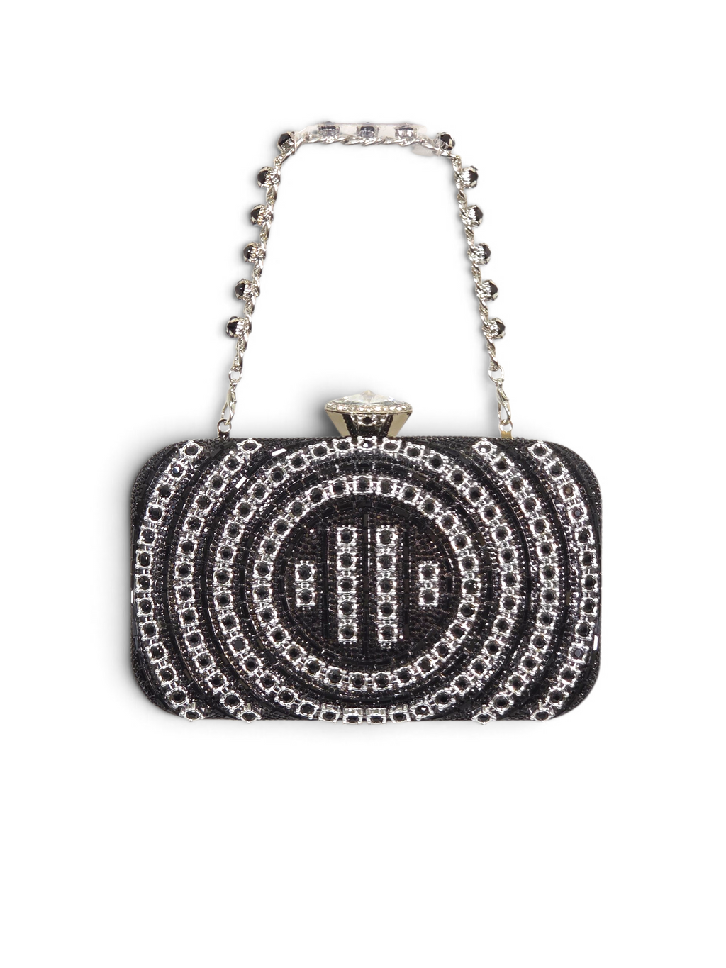 Bolsa Classic Clutch Cristal Preto 1100