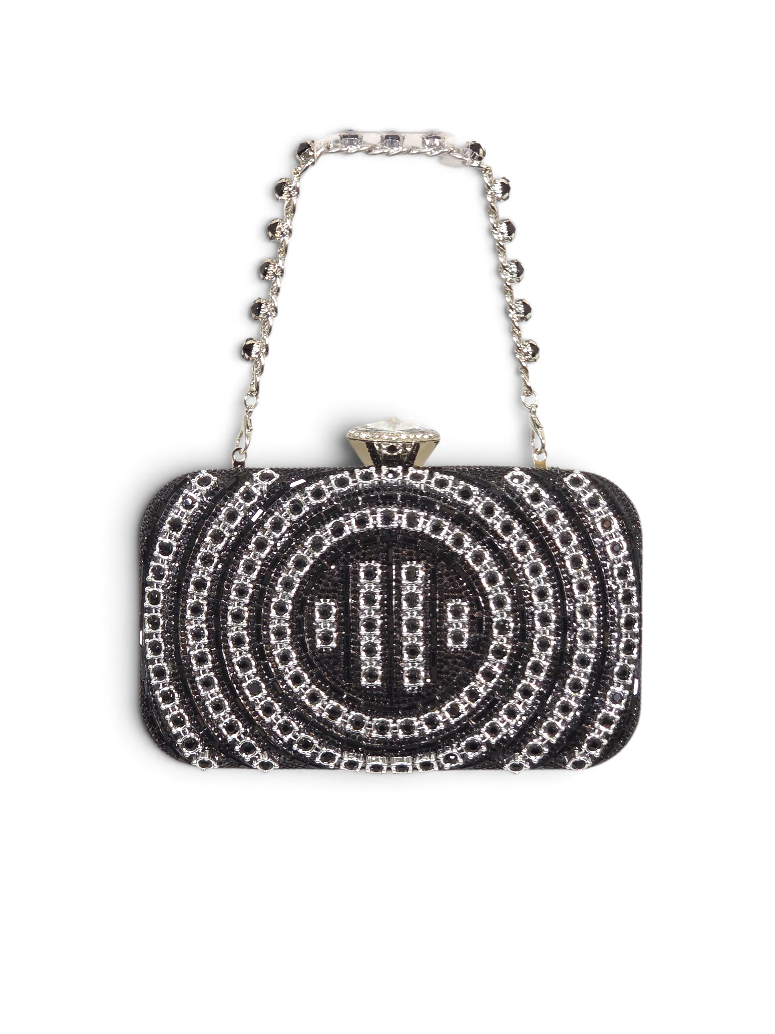 Bolsa Classic Clutch Cristal Preto 1100