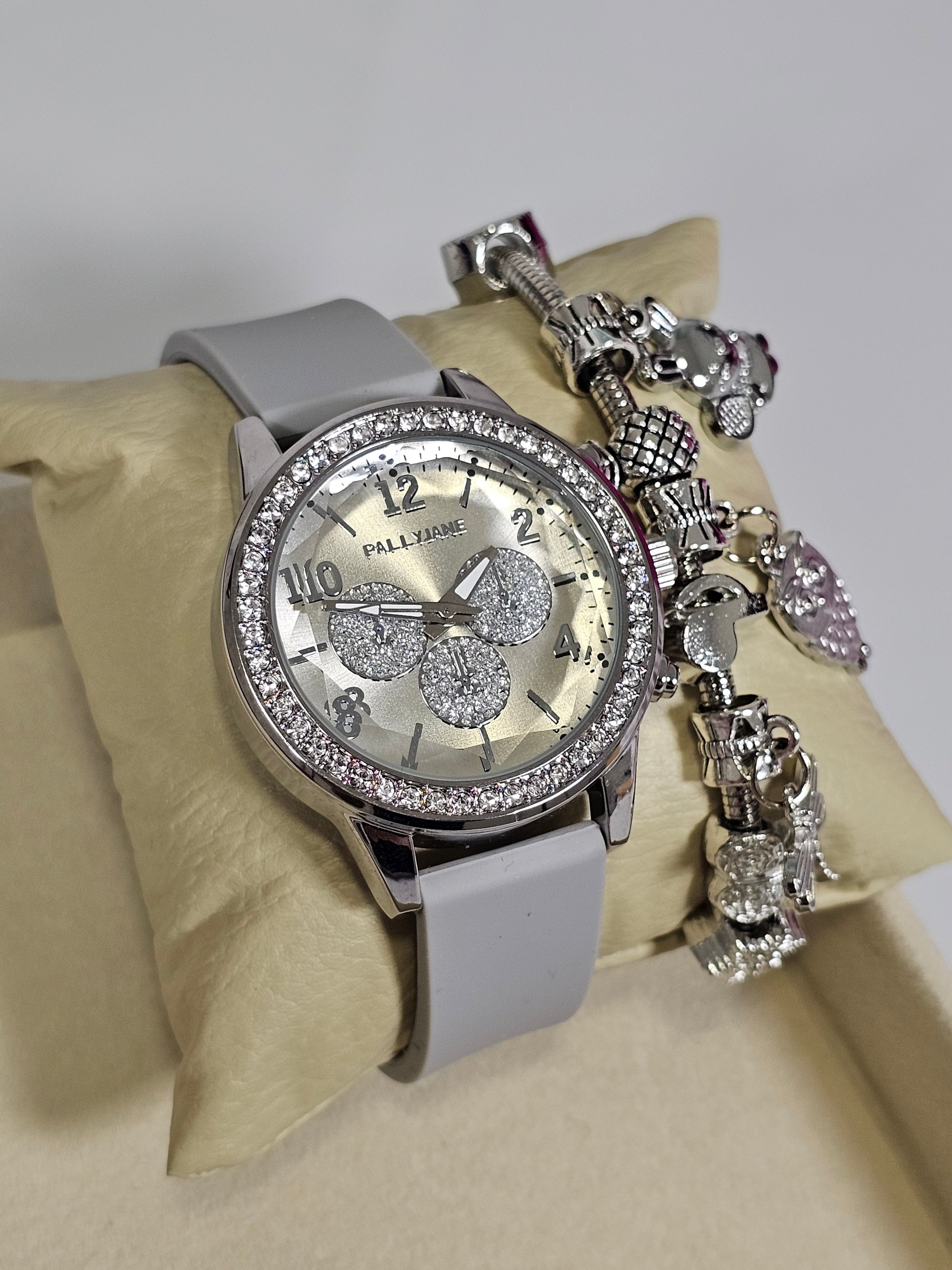 Relógio Prova d’Água com Pulseira Folheada 005