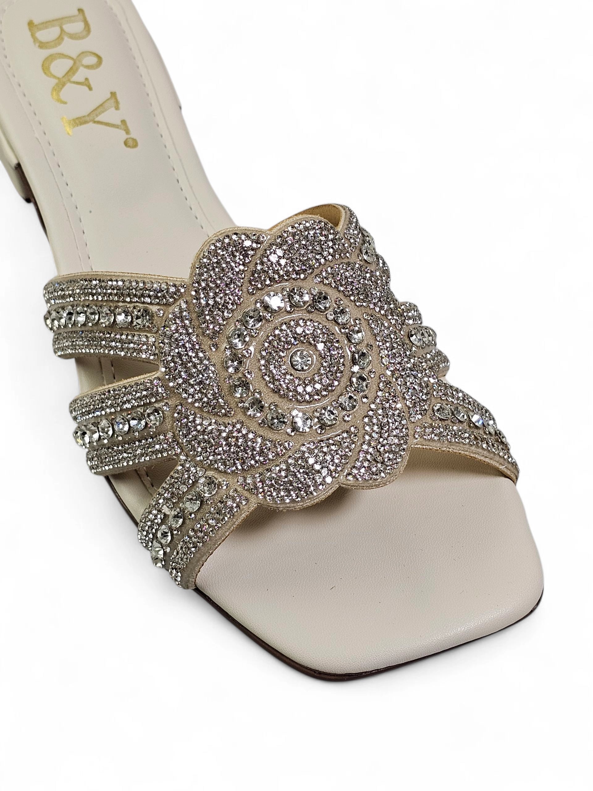 Tamanco 3006 Branco Salto Baixo