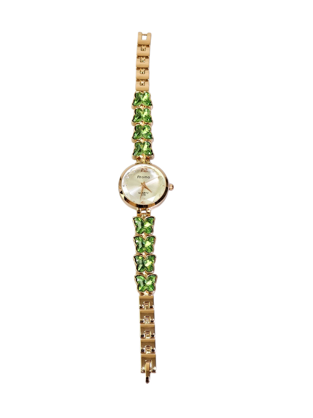 Relógio Prova d’Água com Pulseira Folheada 028