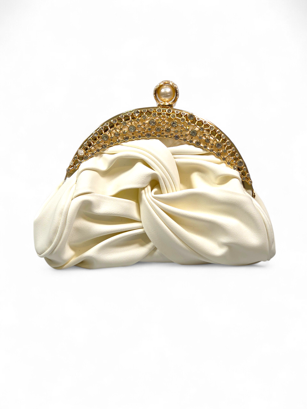 Bolsa Clutch Cristal Branco 1074