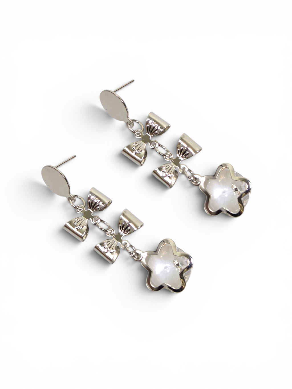 Brinco Cristal Prata #2022