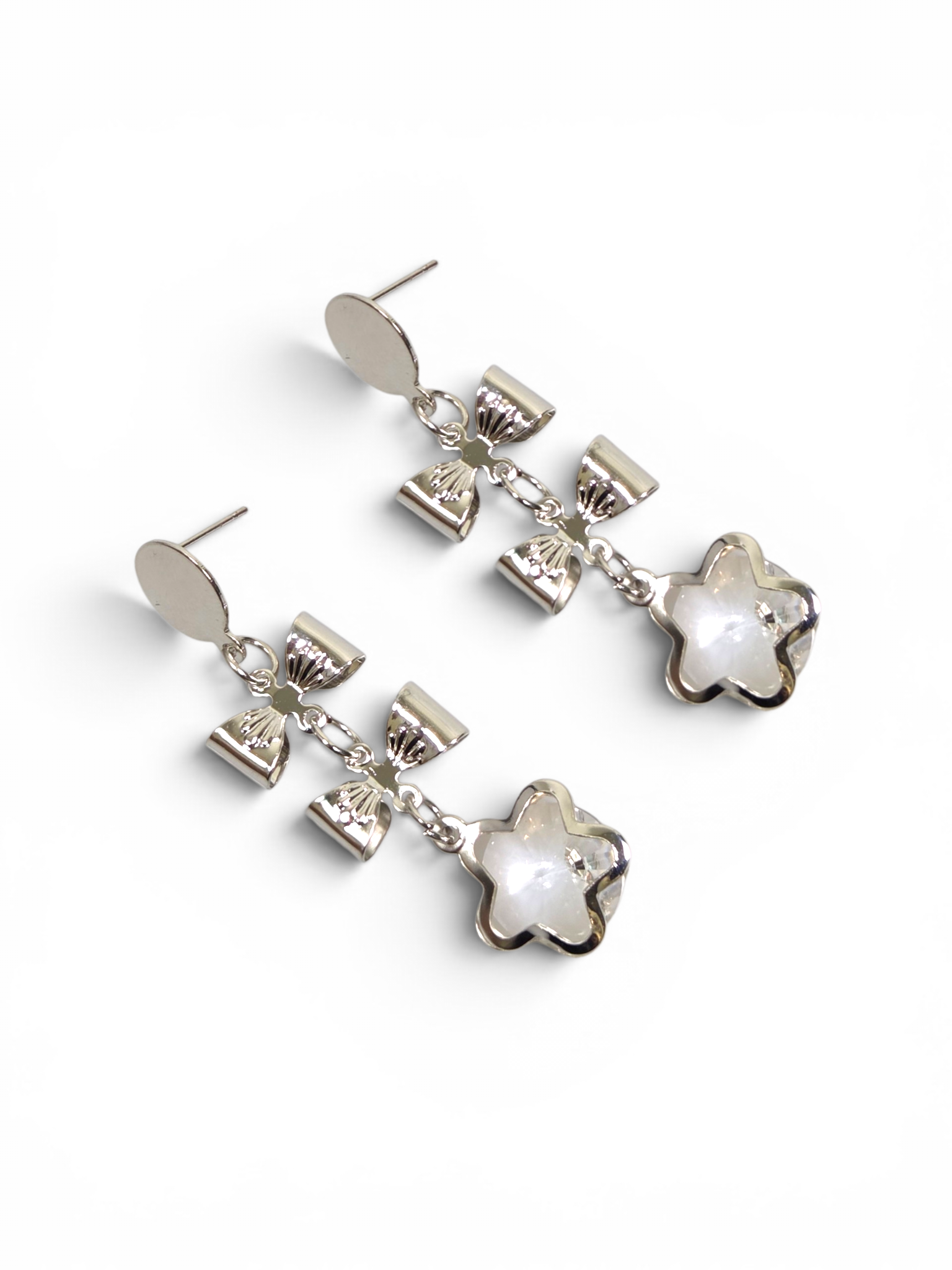 Brinco Cristal Prata #2022