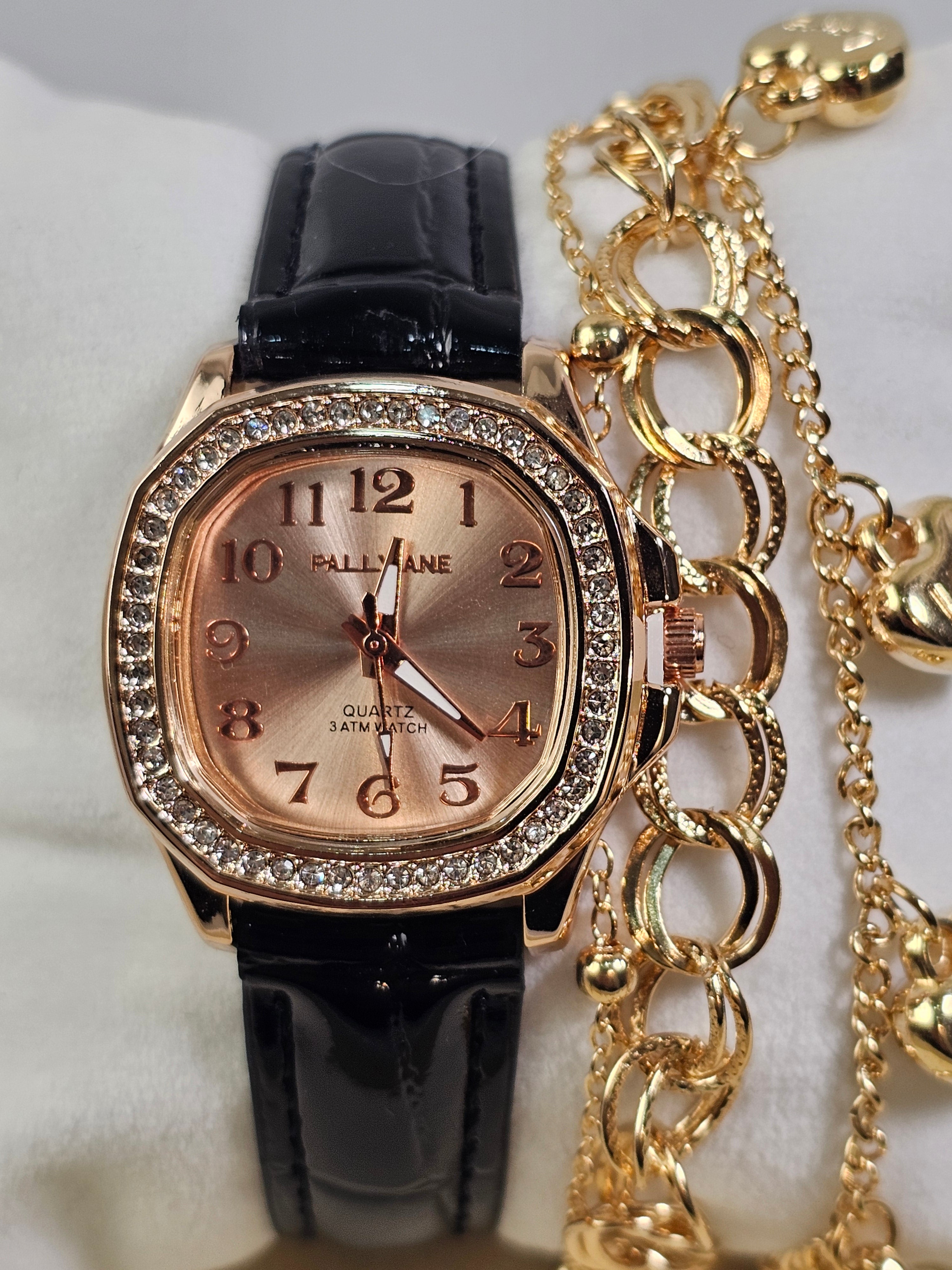 Relógio Prova d’Água com Pulseira Folheada 050