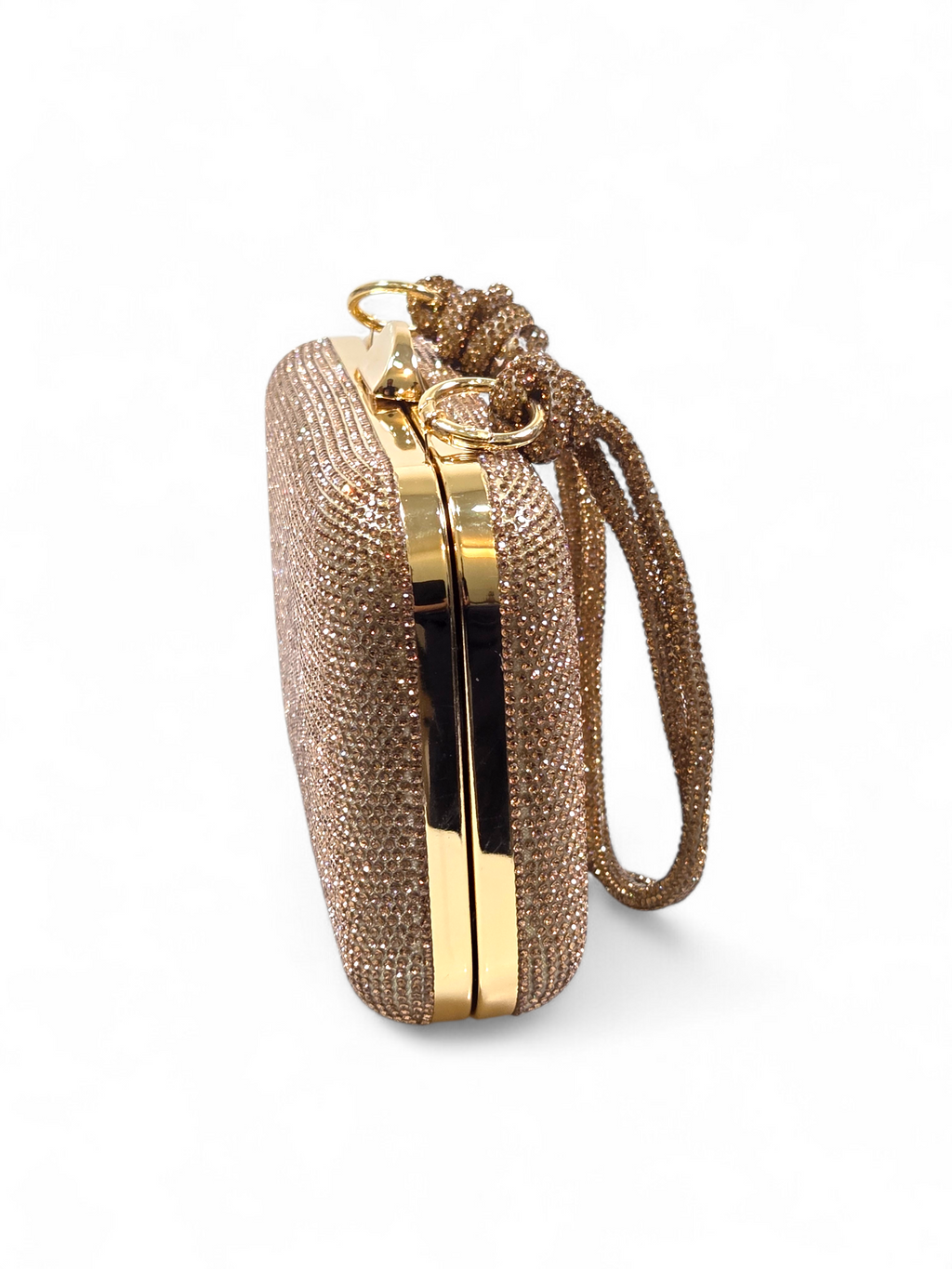Bolsa Clutch Cristal Champagne 1062