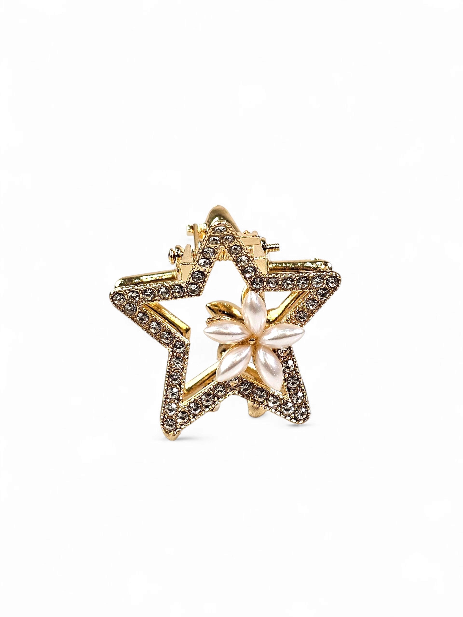 Prendedor de Cabelo Cristal Média 013