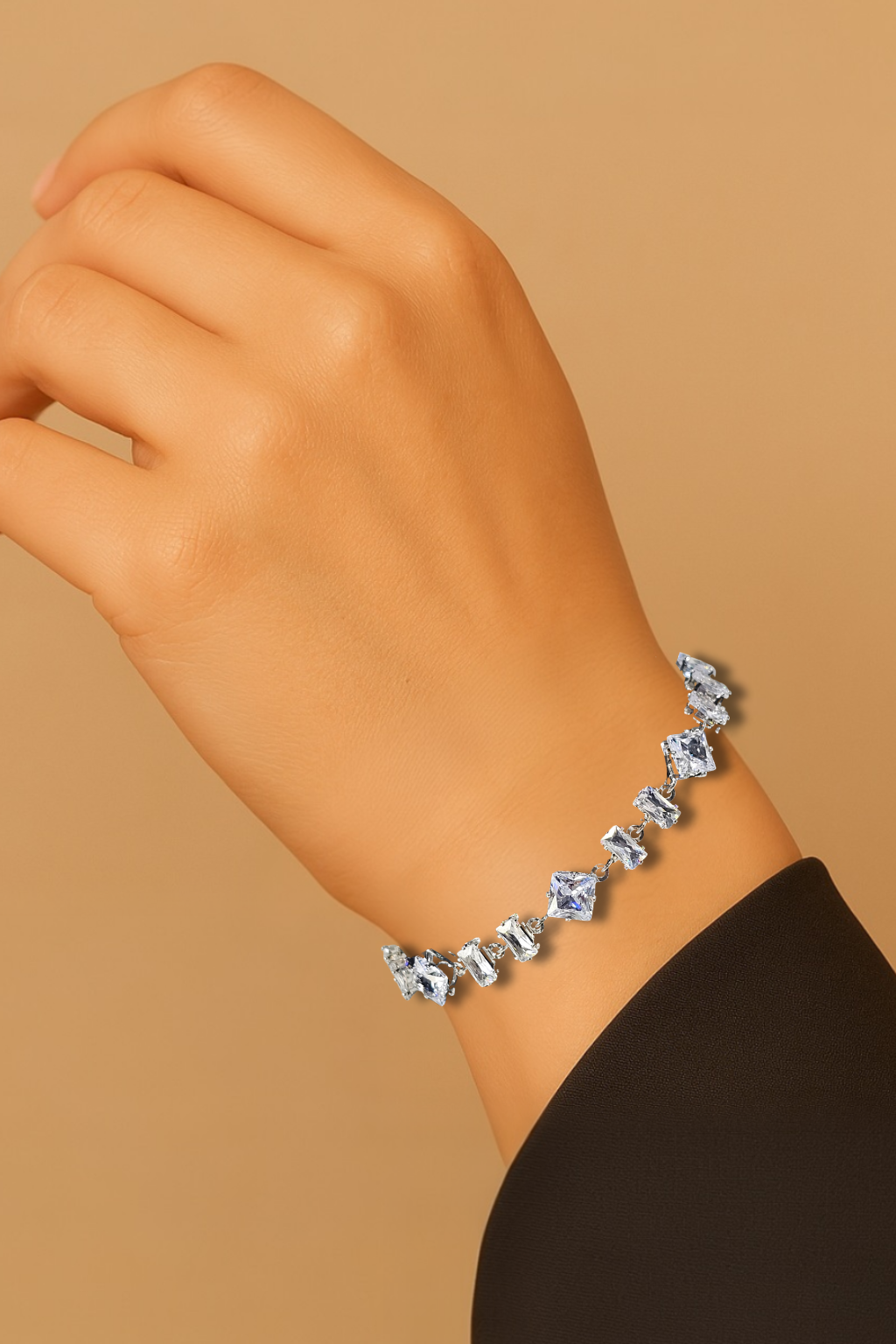 Pulseira Cristal Dourada 009