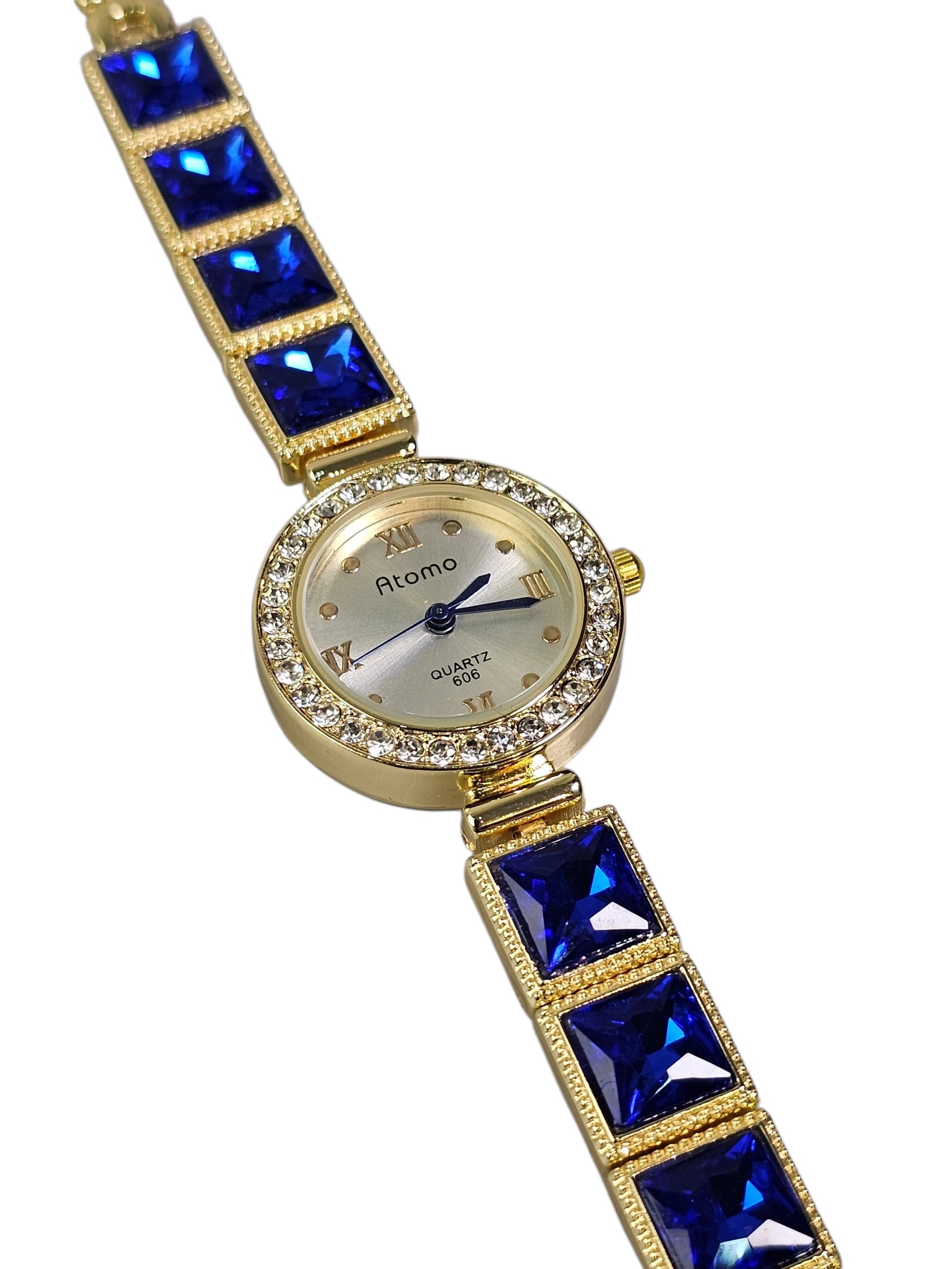 Relógio Prova d’Água com Pulseira Folheada 025