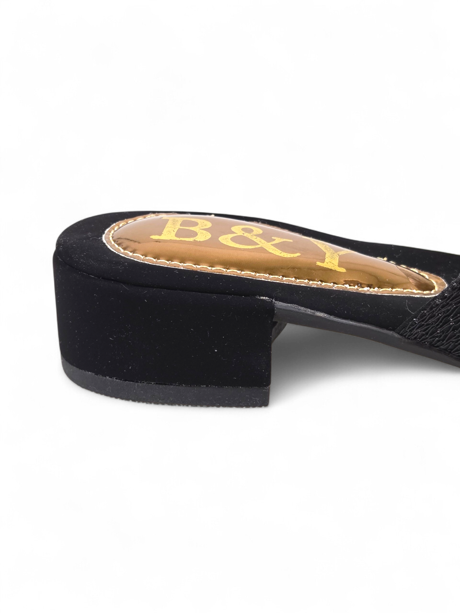 Chinelo 9821 Preto Salto Bloco
