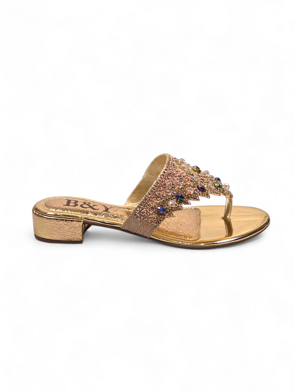 Chinelo 9763 Pessego Salto Bloco 3 cm