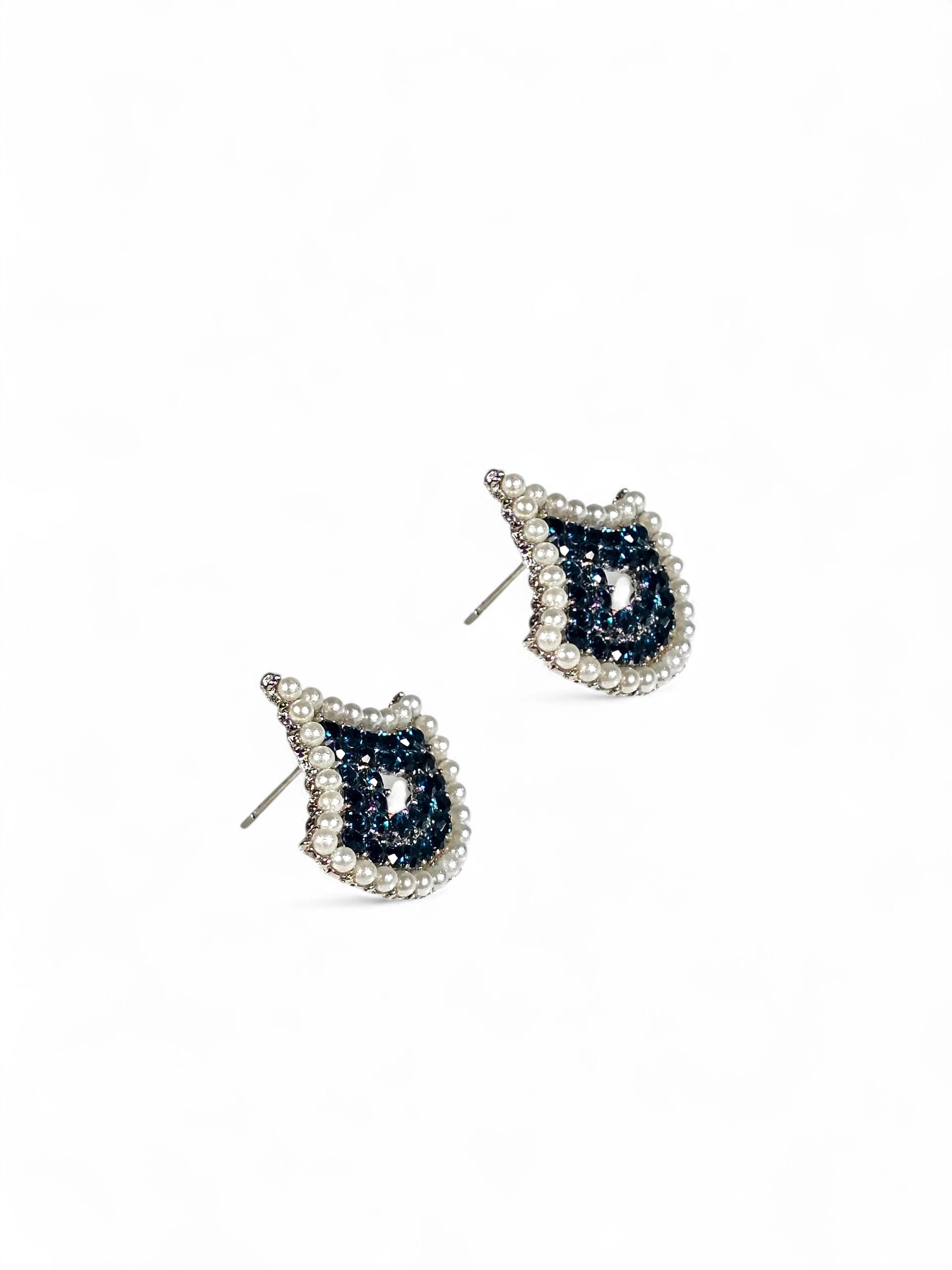 Brinco Cristal Prata 078
