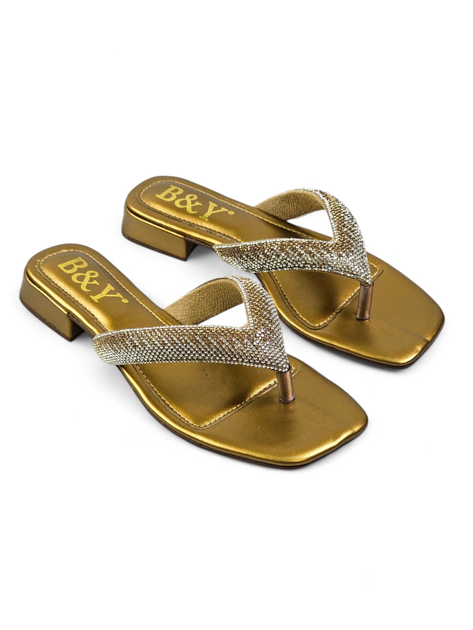 Chinelo 2001 Bronze Salto Baixo