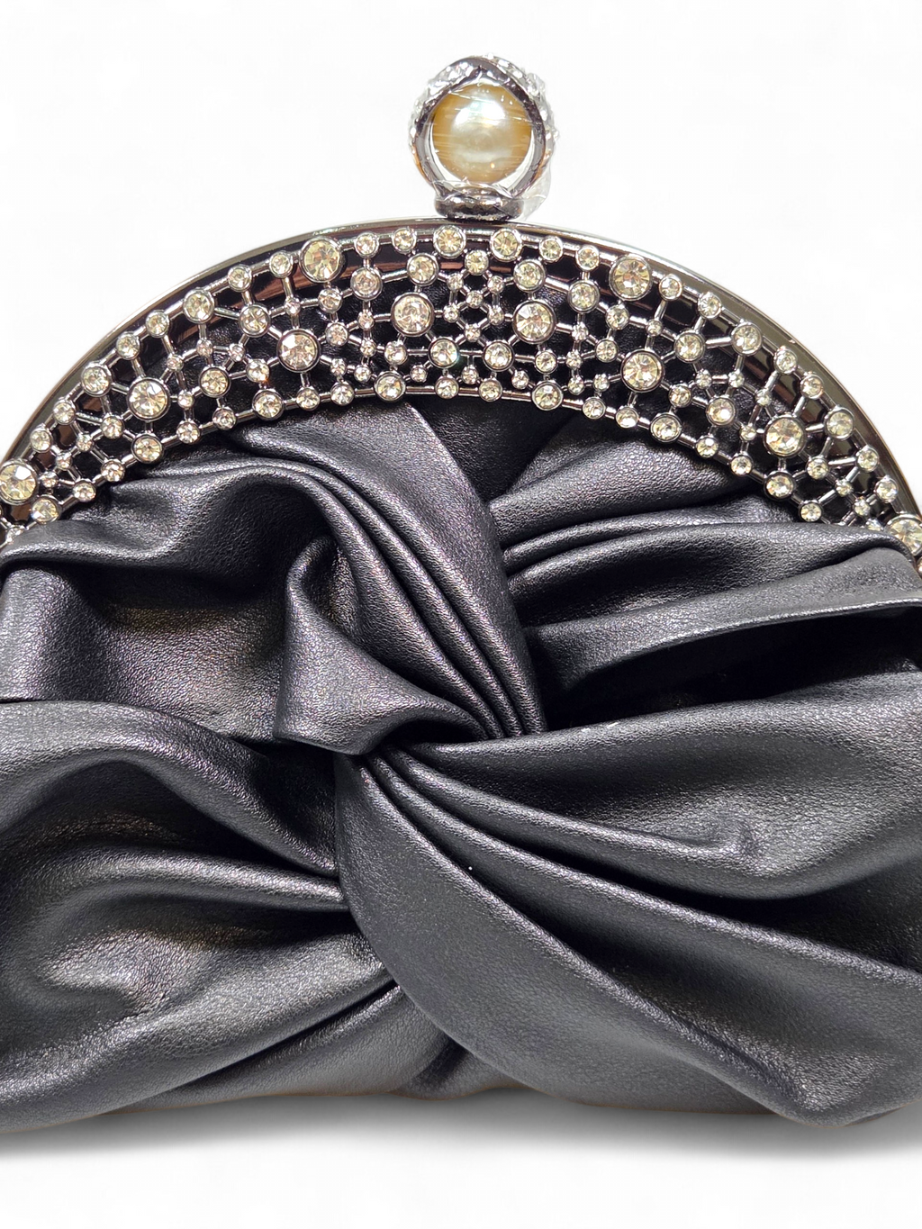 Bolsa Clutch Cristal Preto 1077