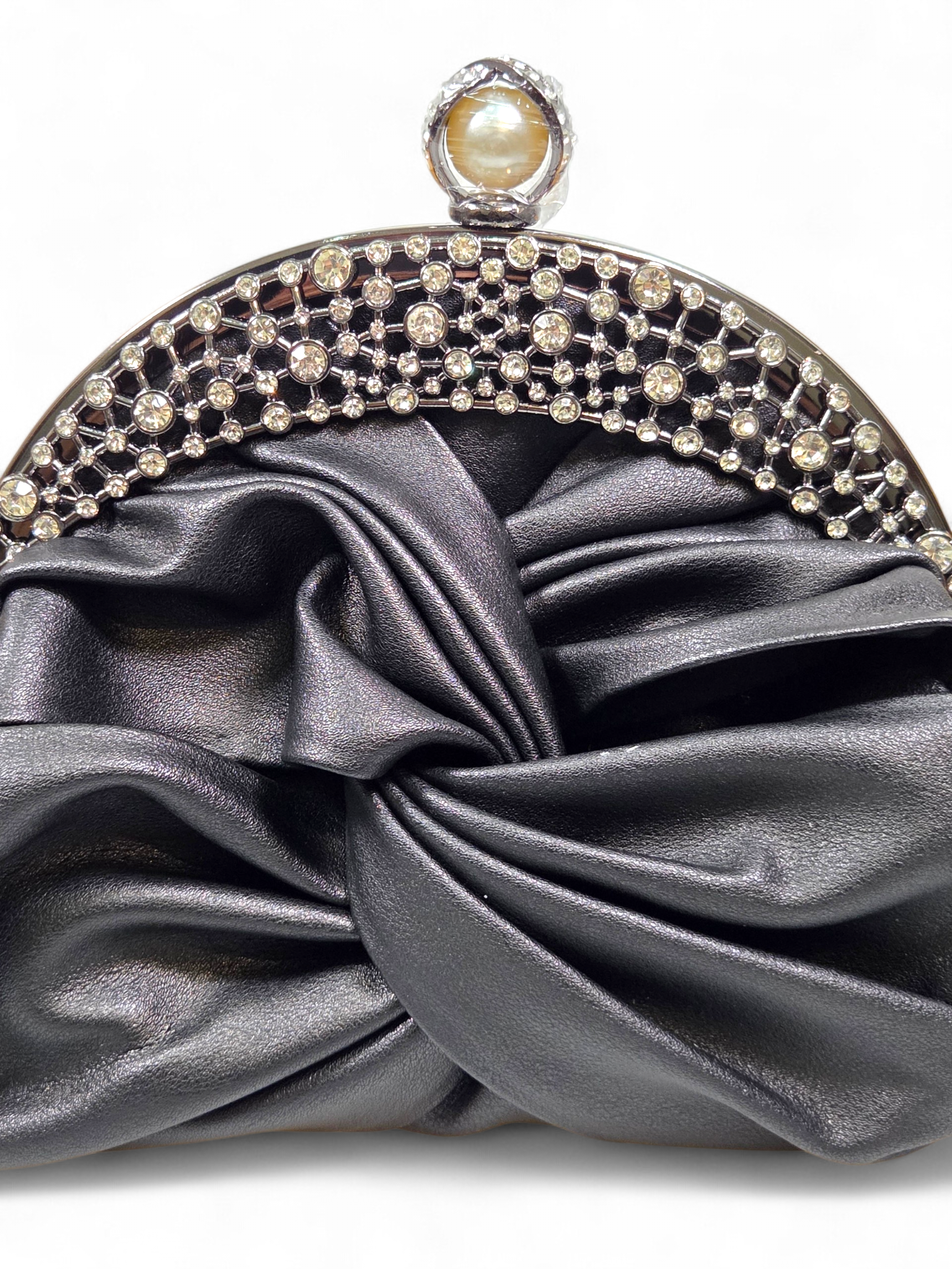 Bolsa Clutch Cristal Preto 1077
