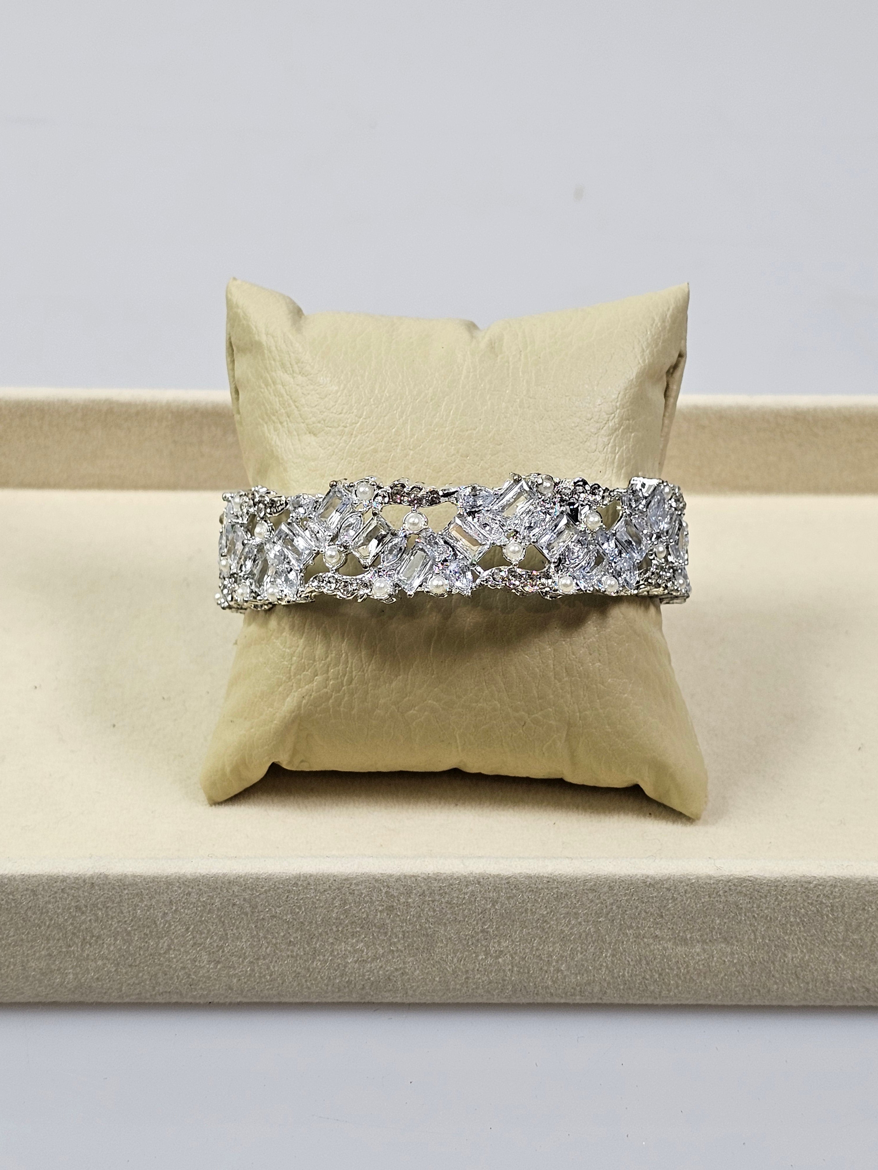 Bracelete Prata Semi Joia 004