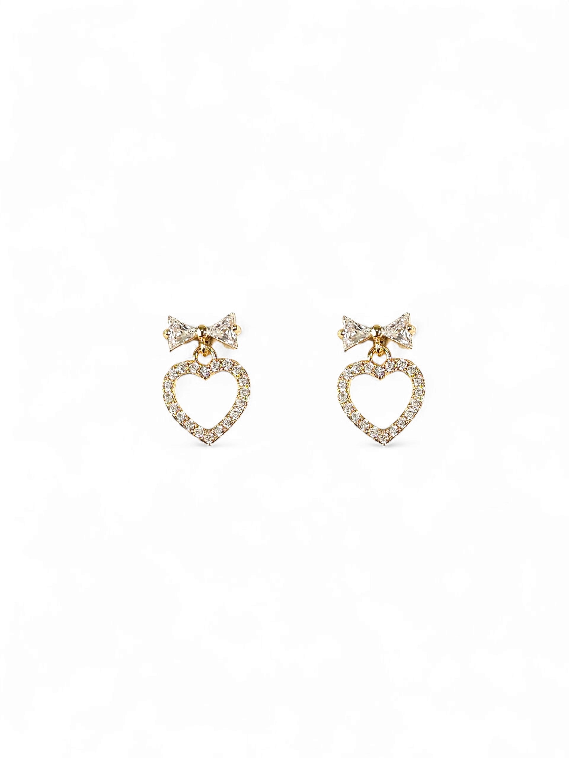 Brinco Zirconia Dourado 023