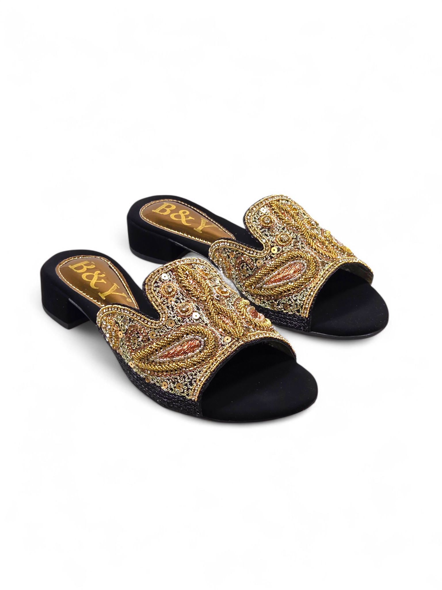 Tamanco 9421 Preto Salto Bloco