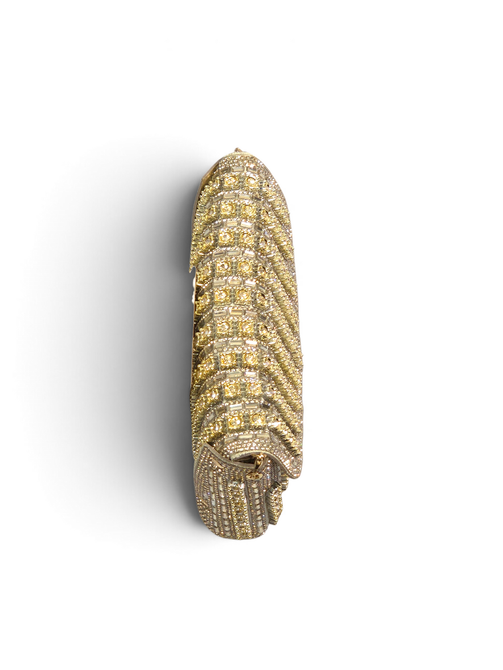 Carteira Royal Clutch Cristal Dourado 1102