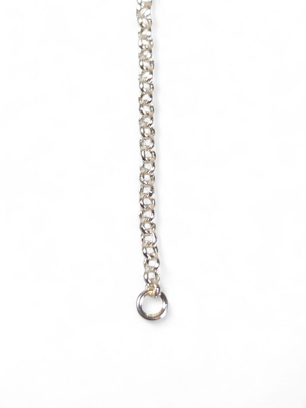 Pulseira Prata 925 Coração com Zircônias Pretas 1002