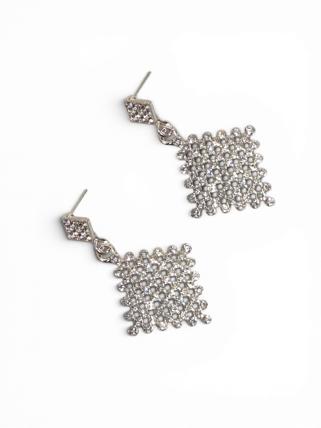 Brinco Cristal Zirconia Prata 2011