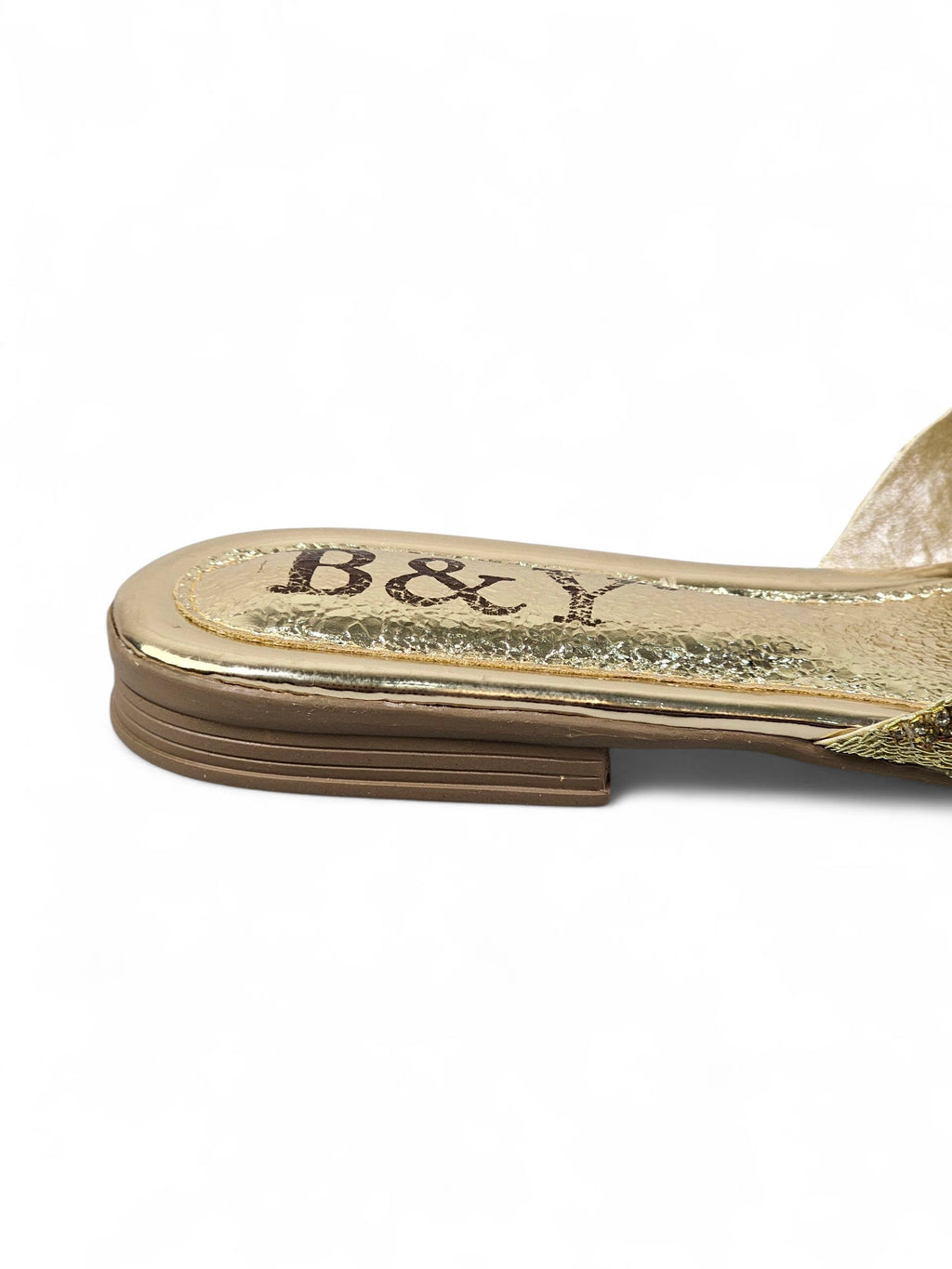 Mule 9519 Dourado Sem Salto