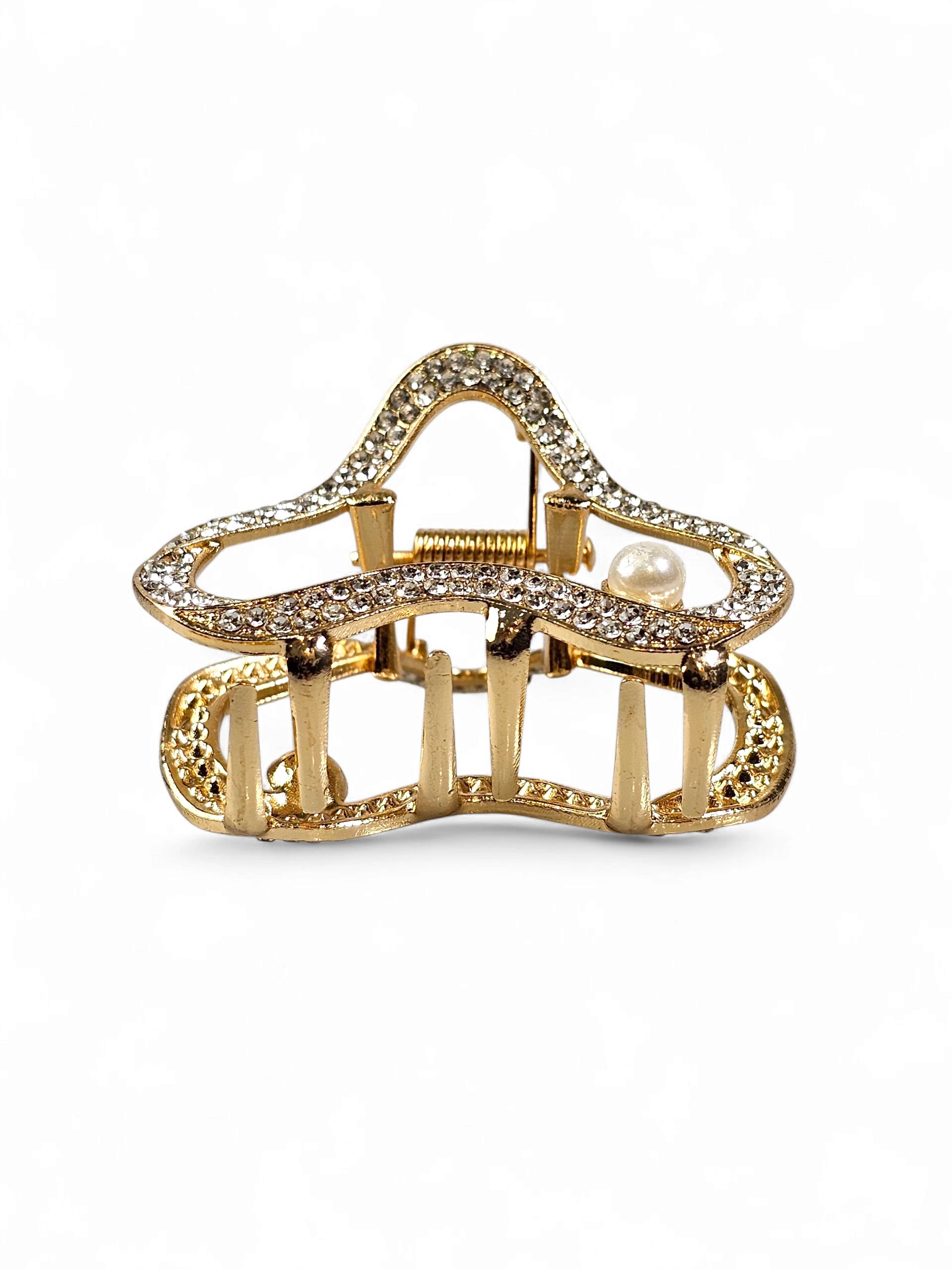 Prendedor de Cabelo Cristal Média 009