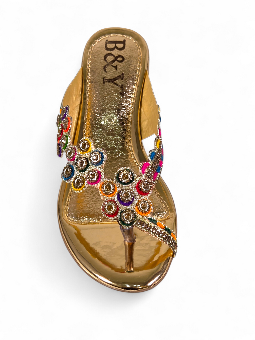 Chinelo 9817 Bronze Salto Bloco