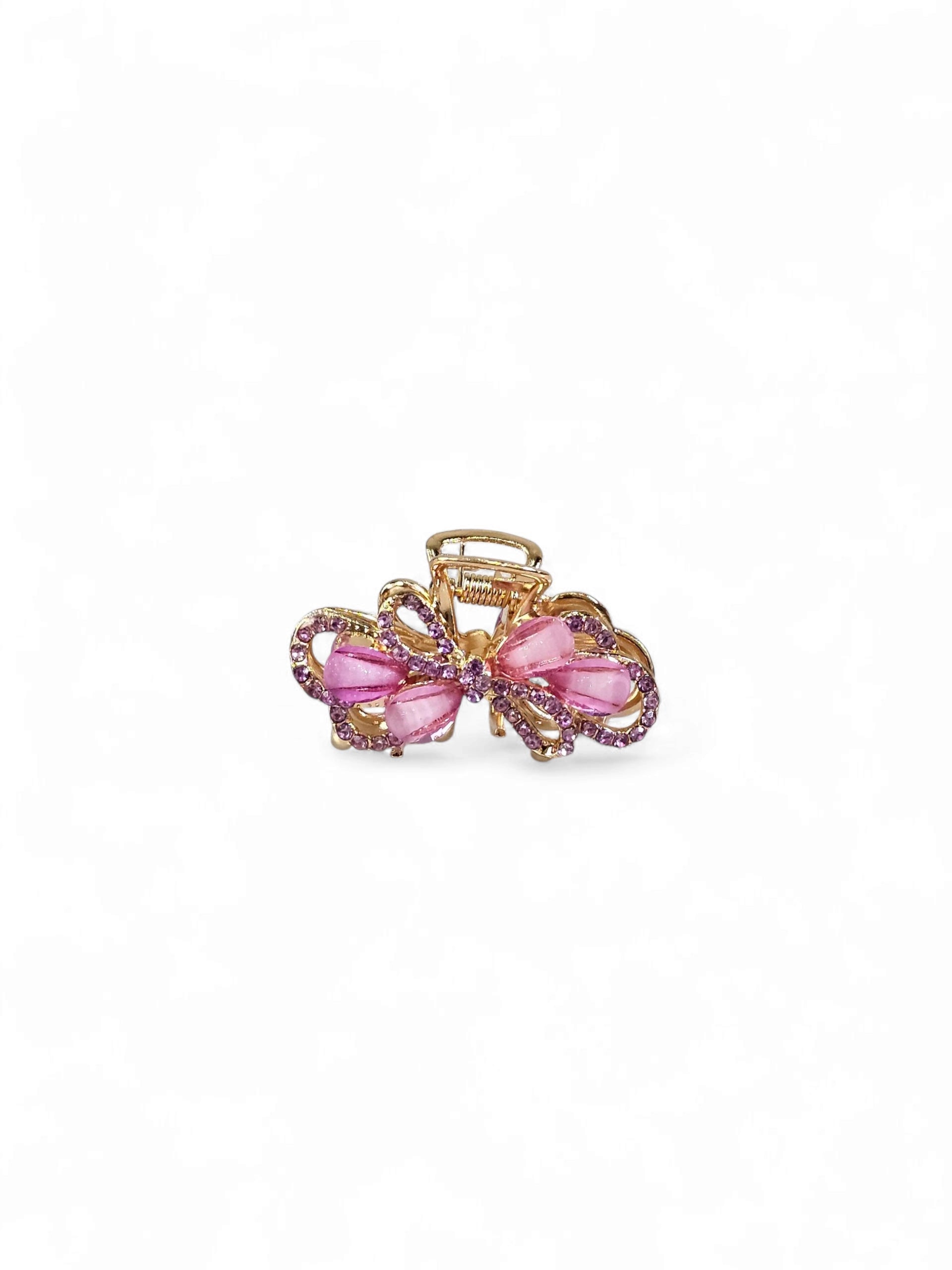 Prendedor de Cabelo Cristal Pequeno 022