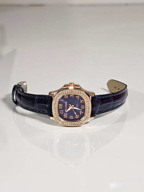 Relógio Prova d’Água com Pulseira Folheada 015