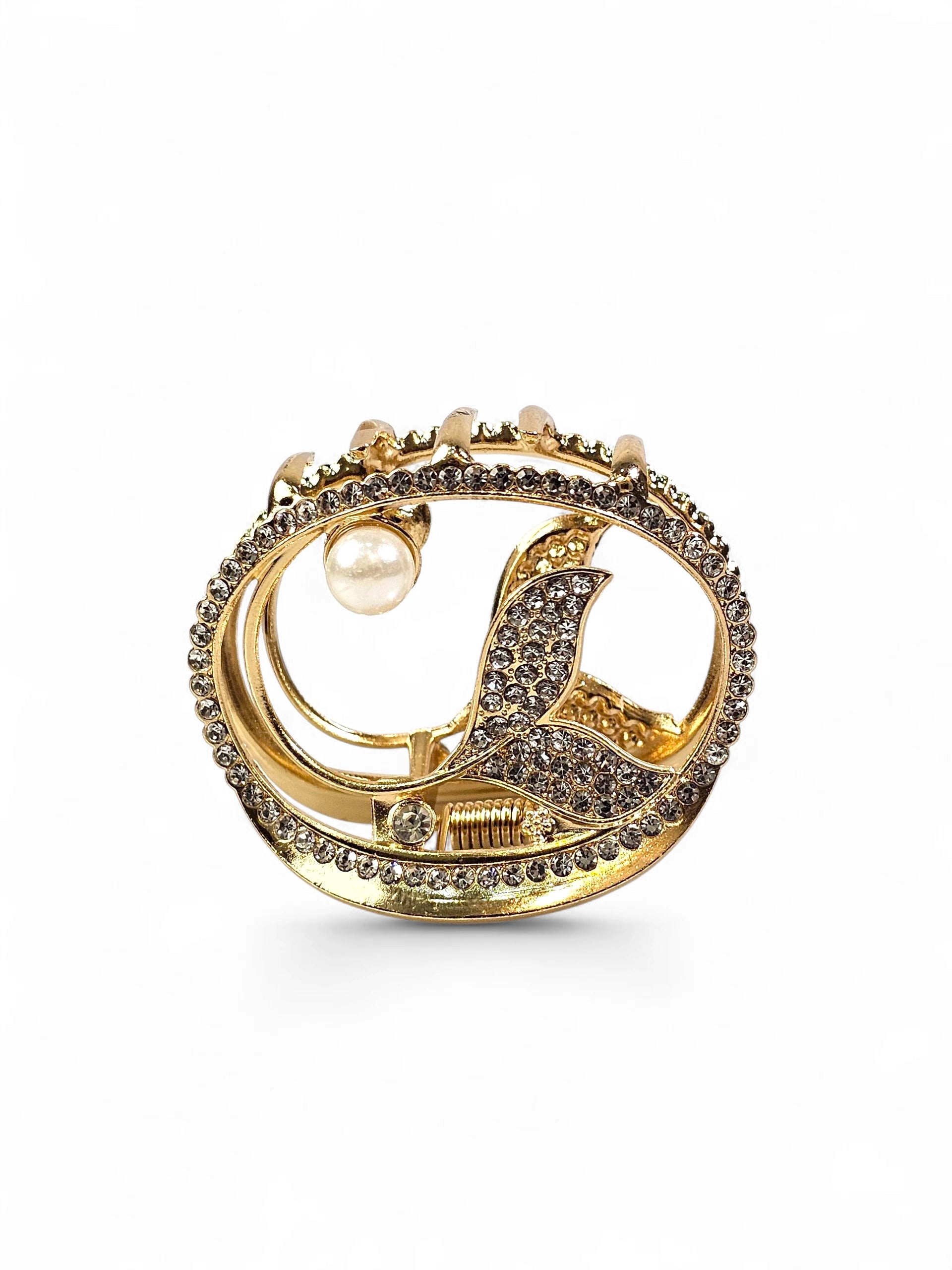 Prendedor de Cabelo Cristal Média 011