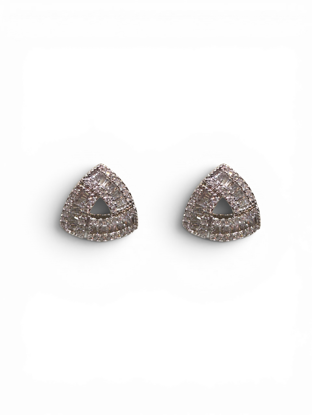 Brinco Cristal Zirconia Prata 2006