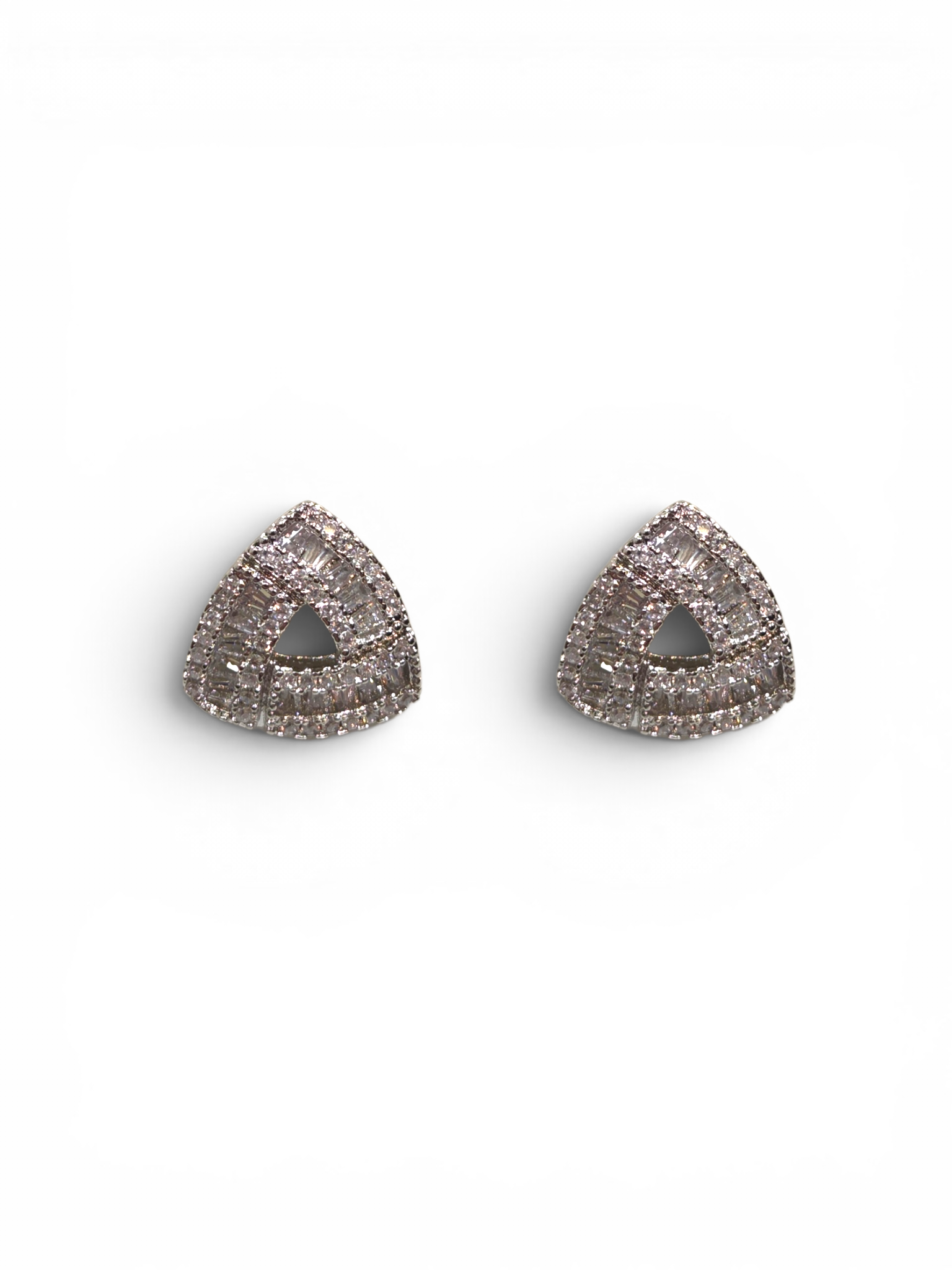 Brinco Cristal Zirconia Prata 2006