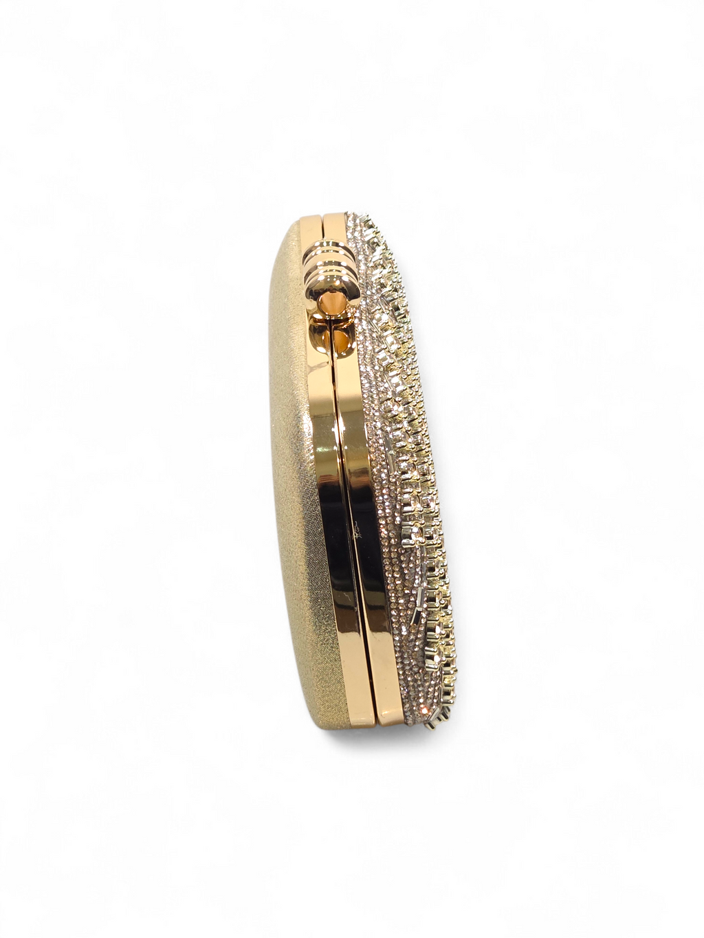 Bolsa Stella Clutch Cristal Dourado 1060