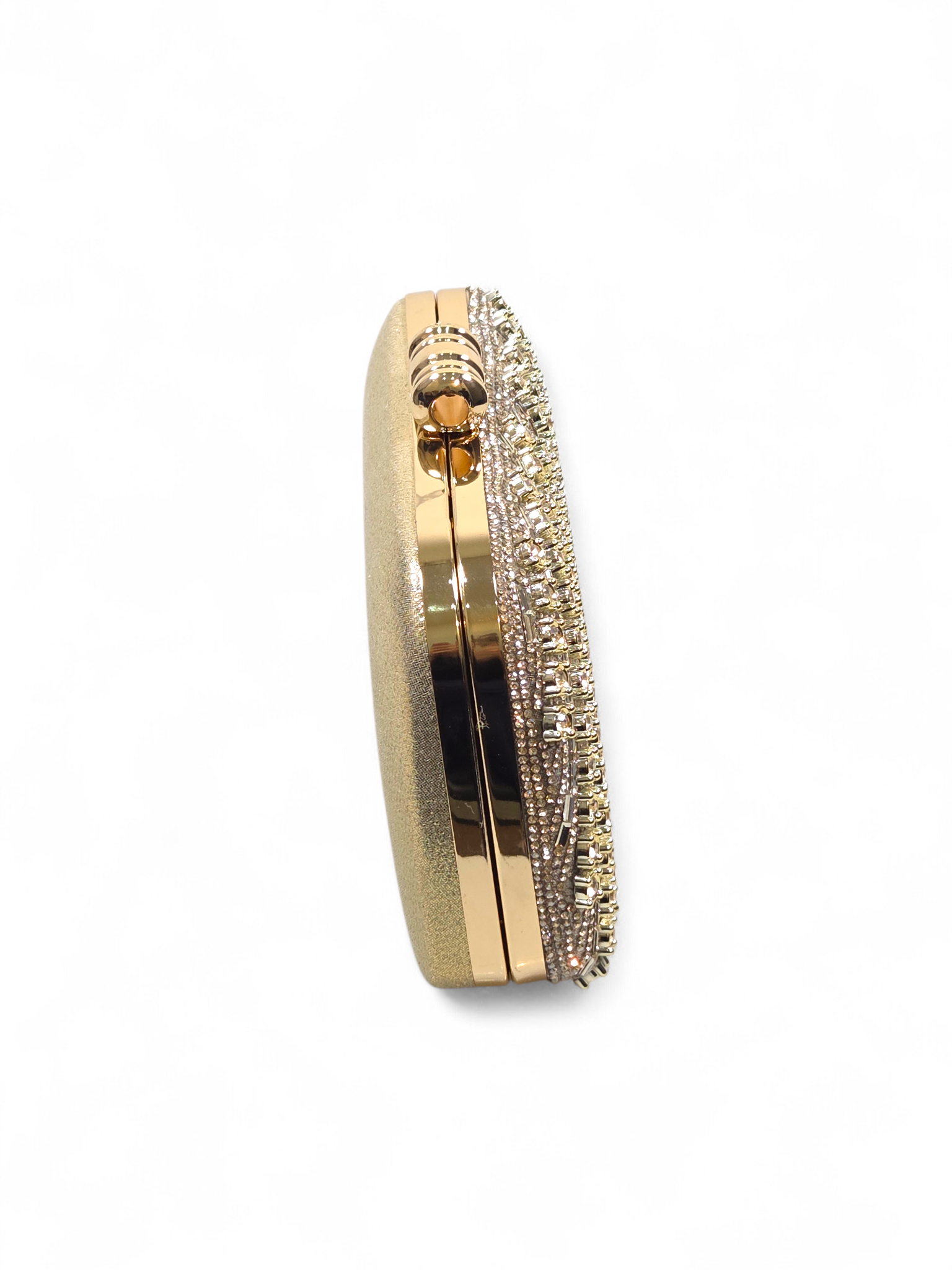 Bolsa Stella Clutch Cristal Dourado 1060
